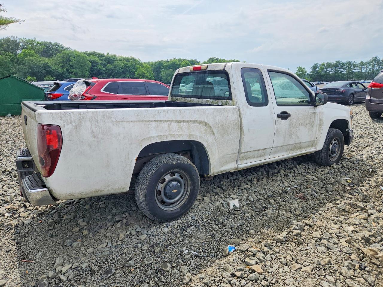 2007 Chevrolet Colorado Белый vin: 1GCCS199978161859