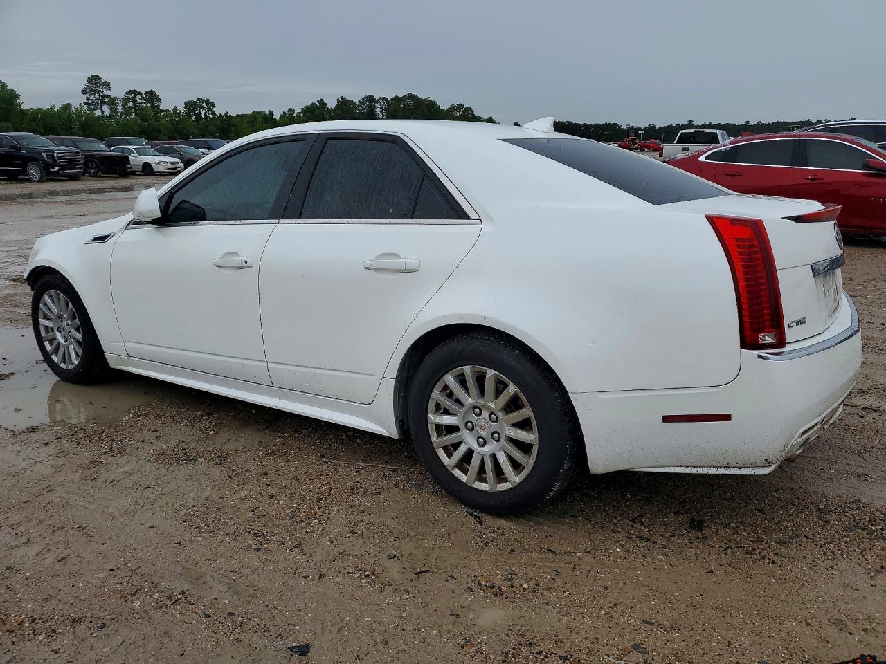 2010 Cadillac Cts Luxury Collection White vin: 1G6DE5EG0A0149731