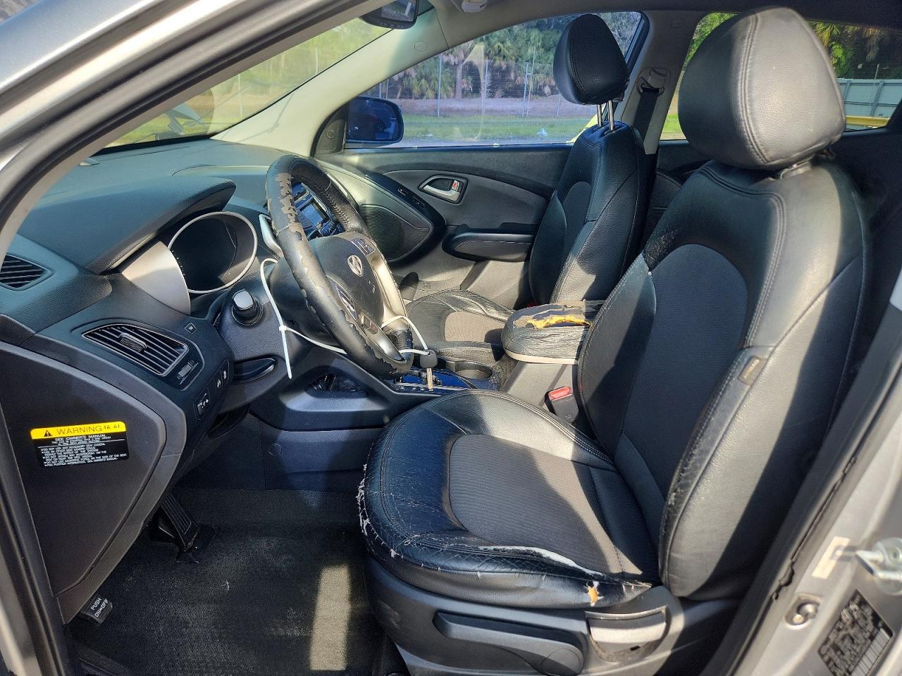 2012 Hyundai Tucson Gls Silver vin: KM8JU3AC2CU485494