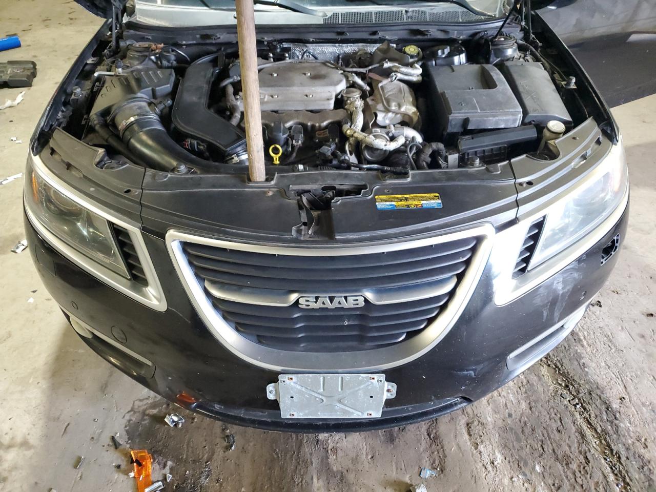 2011 Saab 9-5 Turbo Черный vin: YS3GN4BJ9B4002623