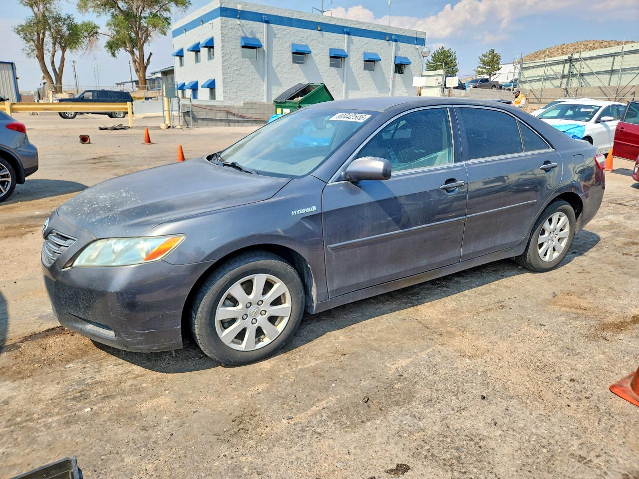 2007 Toyota Camry Hybrid Gray vin: 4T1BB46K47U015957