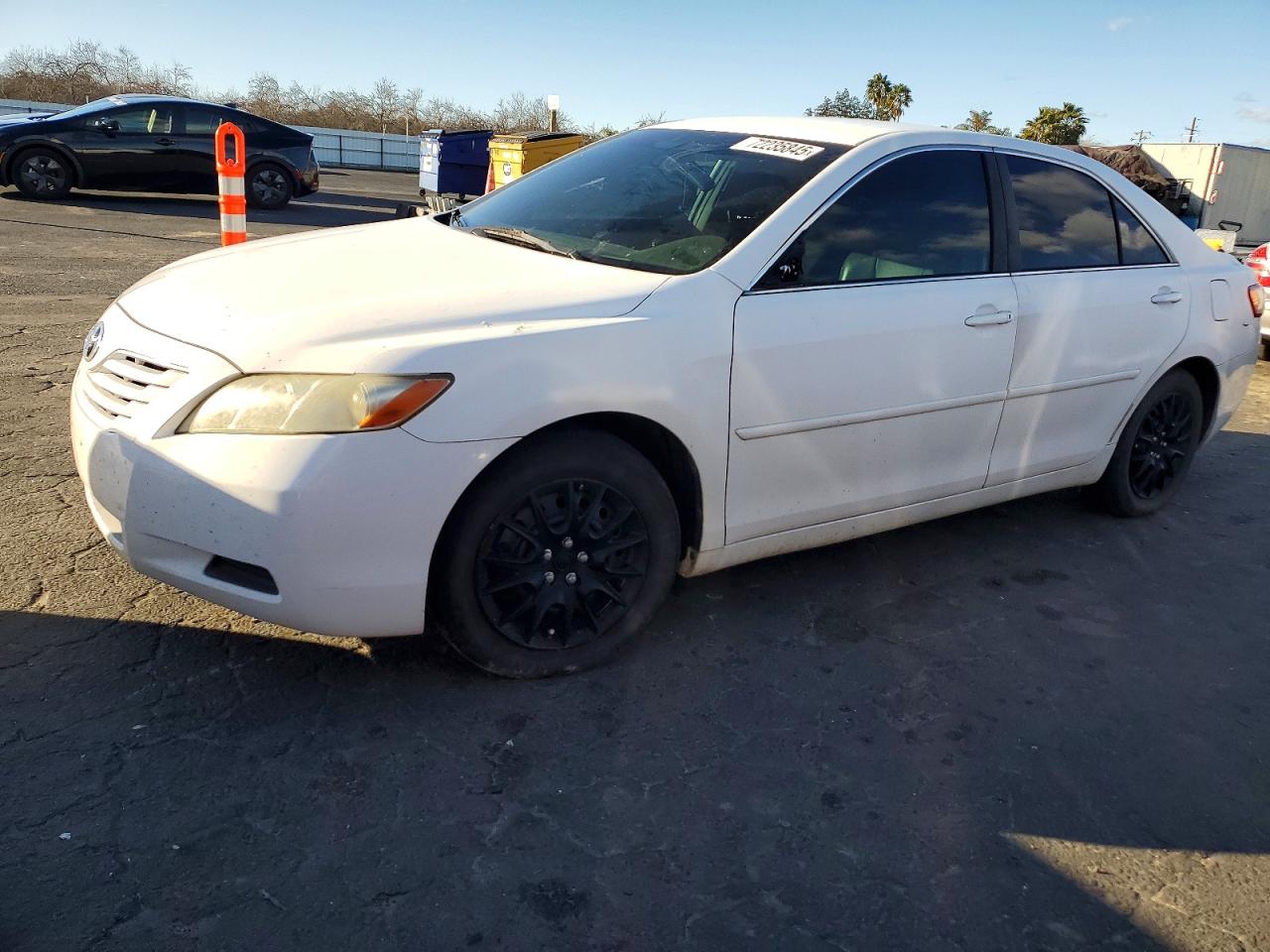 2007 Toyota Camry Le White vin: 4T1BE46K67U689714