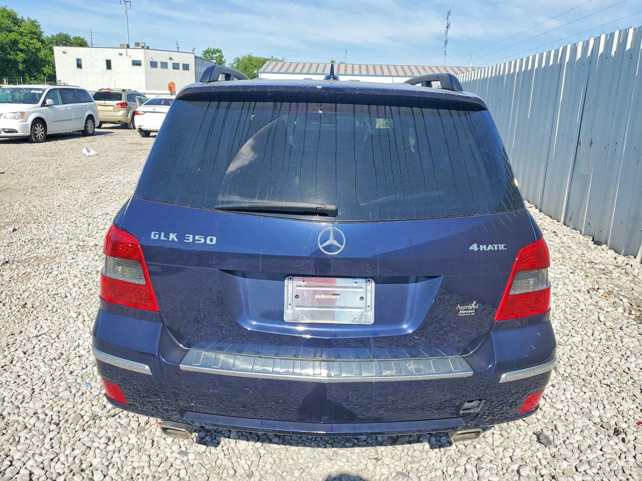 2010 Mercedes-benz Glk 350 4matic Blue vin: WDCGG8HB1AF396141
