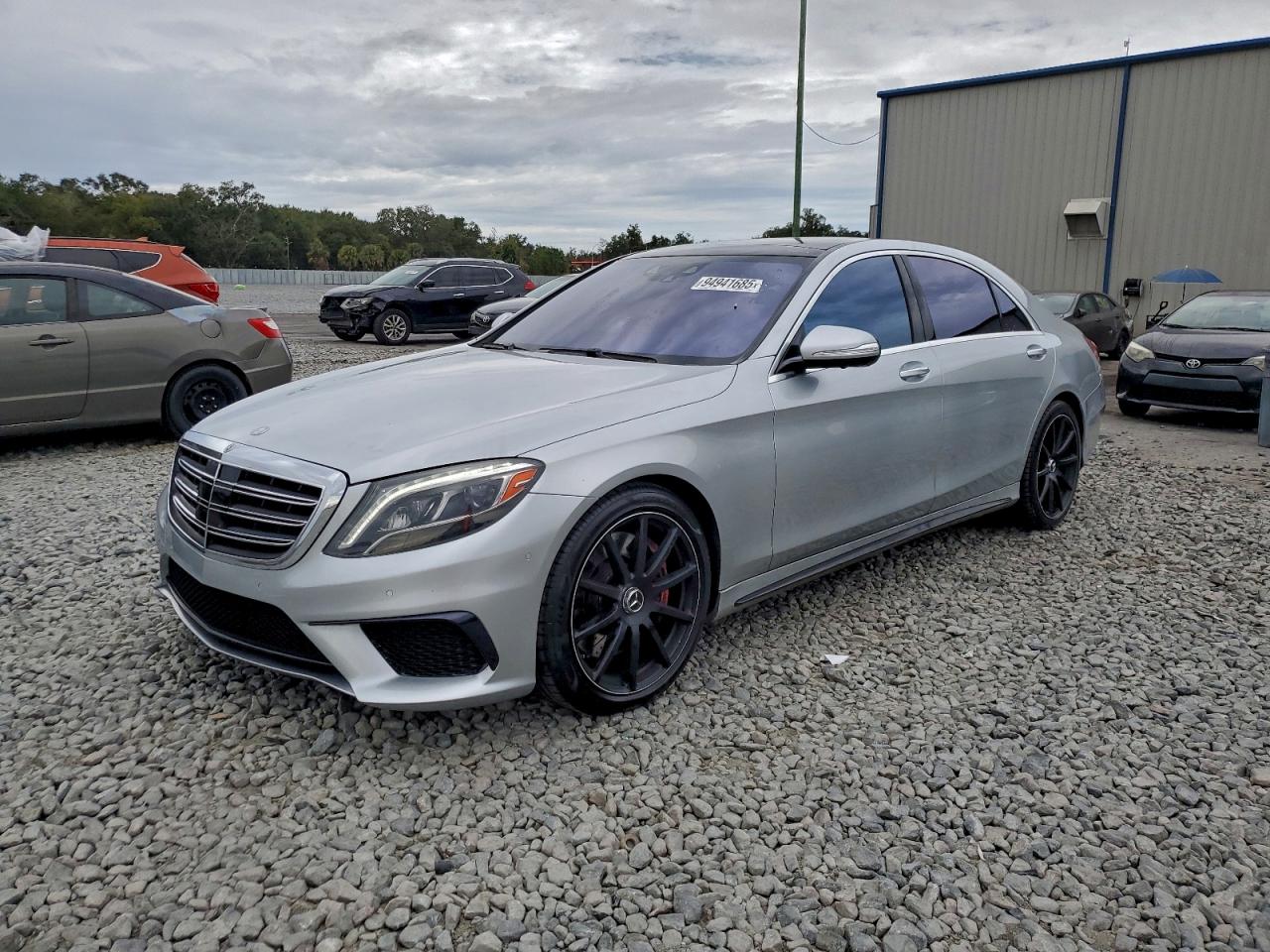 2014 Mercedes-benz S 63 Amg Silver vin: WDDUG7JB0EA041600