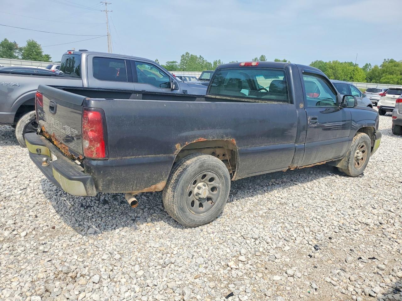 2005 Chevrolet Silverado C1500 Charcoal vin: 1GCEC14Z25Z253836