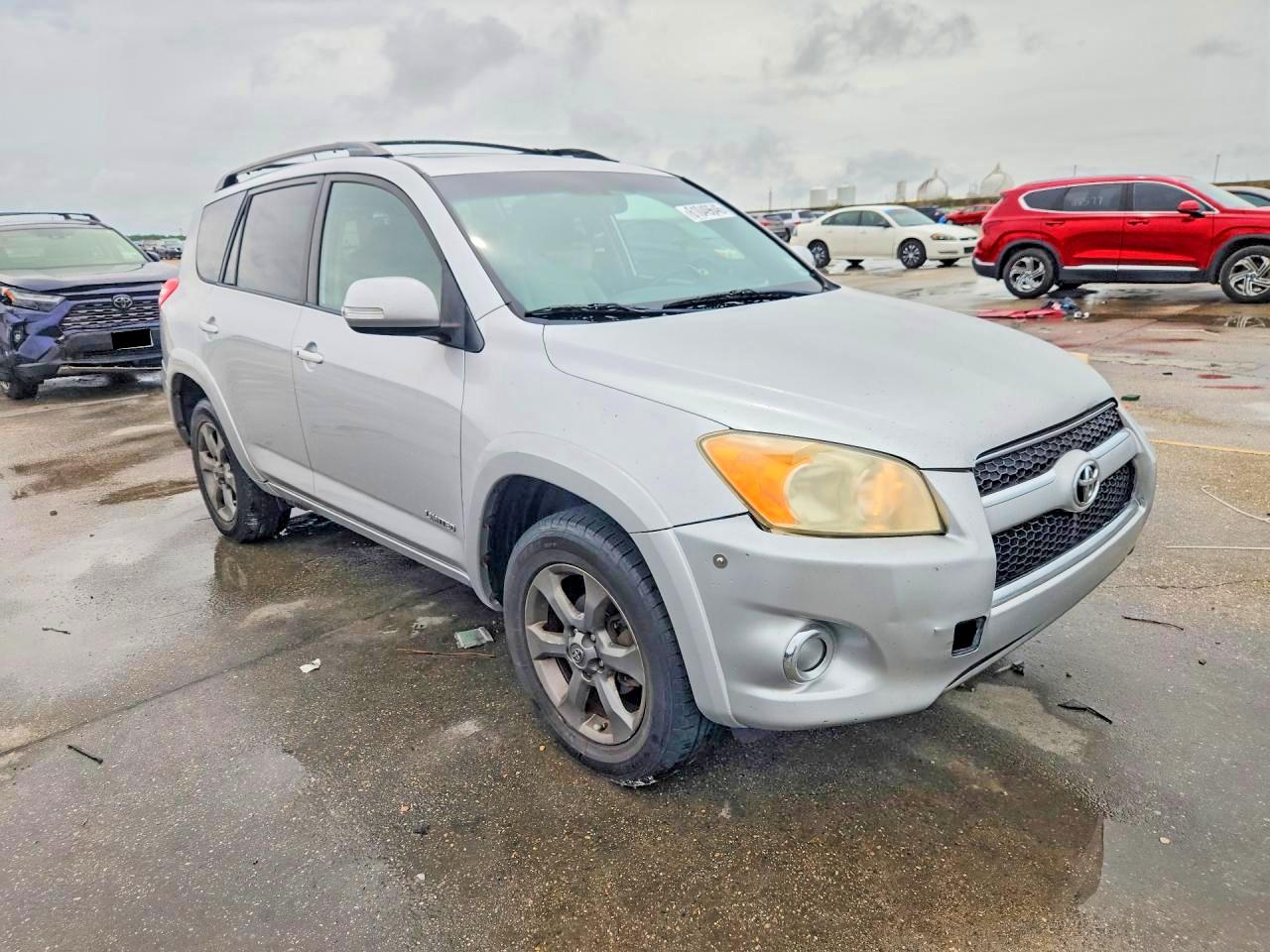 2009 Toyota Rav4 Limited Silver vin: JTMZF31V49D001627