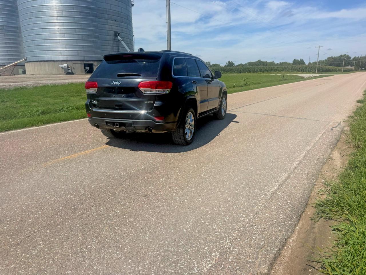 2014 Jeep Grand Cherokee Limited Black vin: 1C4RJFBMXEC375875