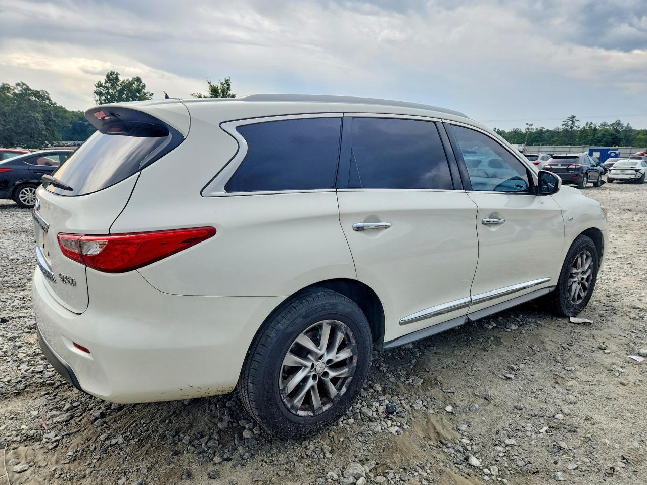 2014 Infiniti Qx60 Base White vin: 5N1AL0MM8EC508839