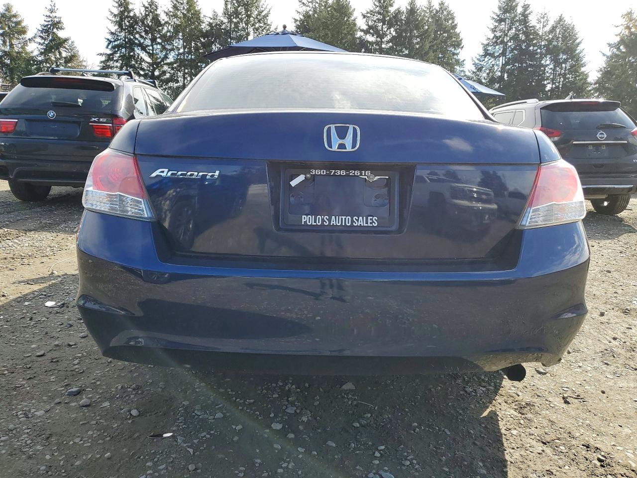 2008 Honda Accord Lxp Blue vin: JHMCP26468C067242