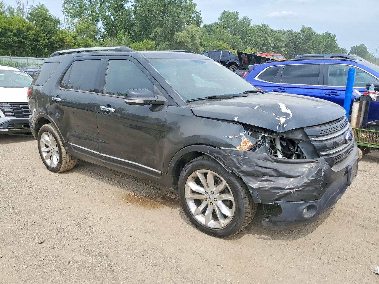 2014 Ford Explorer Limited Black vin: 1FM5K8F83EGB86364