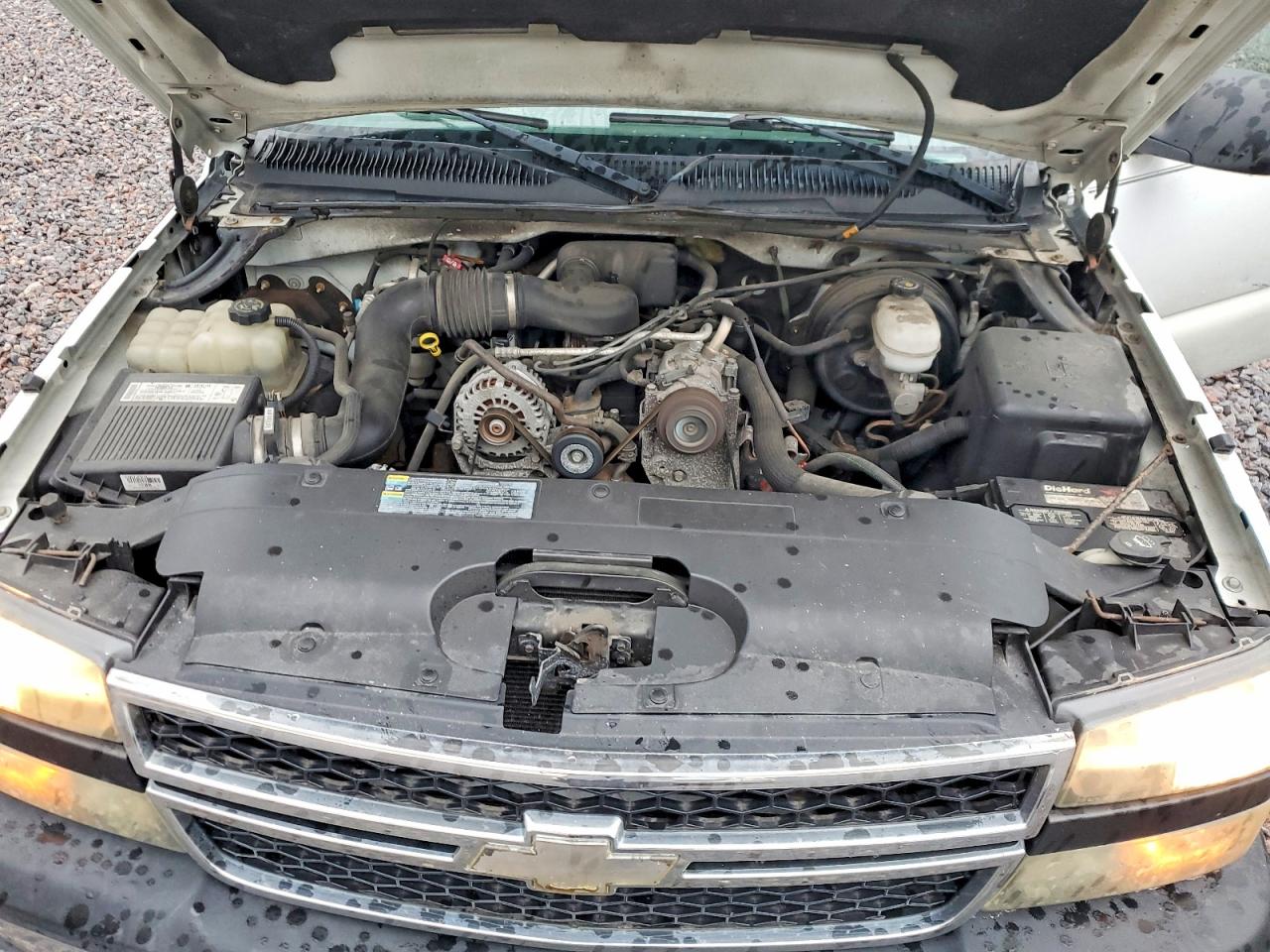 2006 Chevrolet Silverado C1500 White vin: 3GCEC14X16G262981