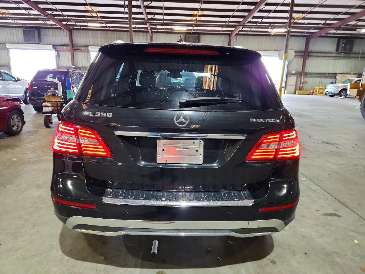 2014 Mercedes-benz Ml 350 Bluetec Black vin: 4JGDA2EB0EA344297