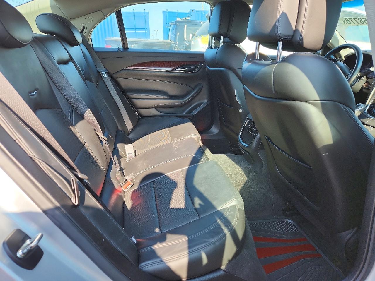 2014 Cadillac Cts Luxury Collection Silver vin: 1G6AX5SX4E0196882