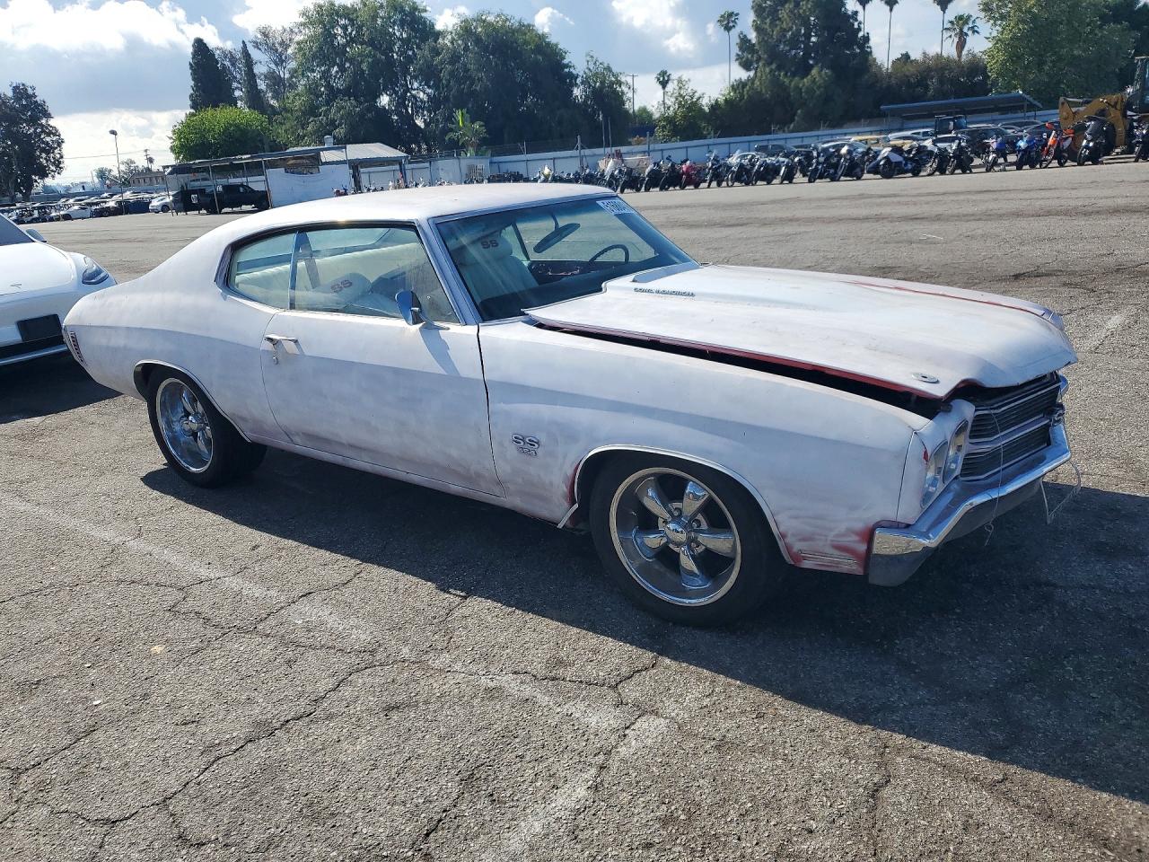 1970 Chevrolet Chevelless Red vin: 136370K114612