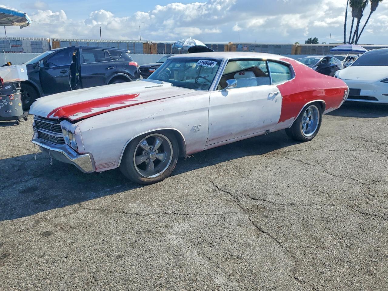 1970 Chevrolet Chevelless Red vin: 136370K114612