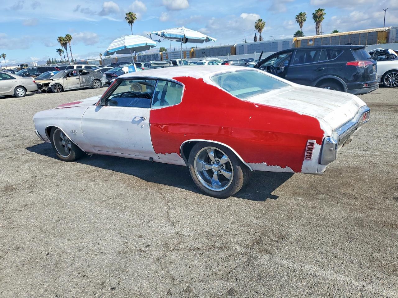 1970 Chevrolet Chevelless Red vin: 136370K114612