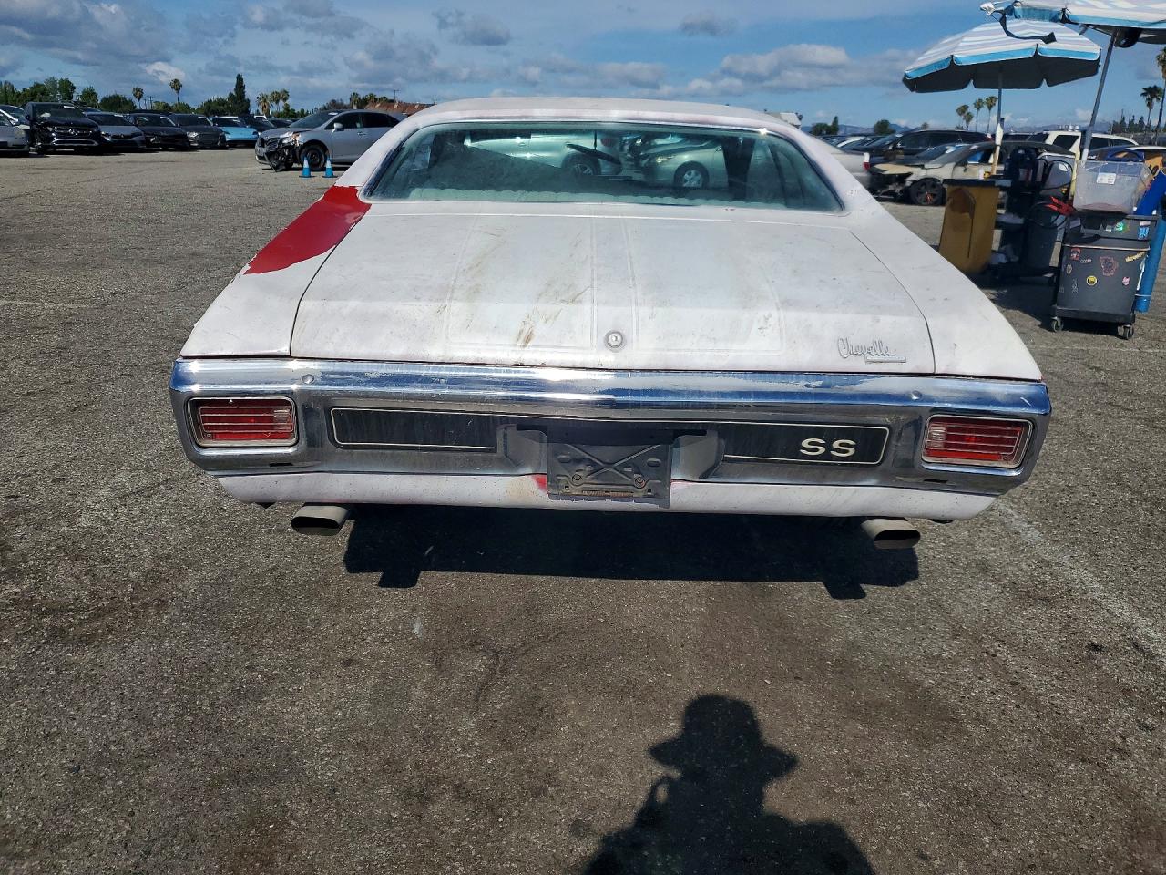 1970 Chevrolet Chevelless Red vin: 136370K114612