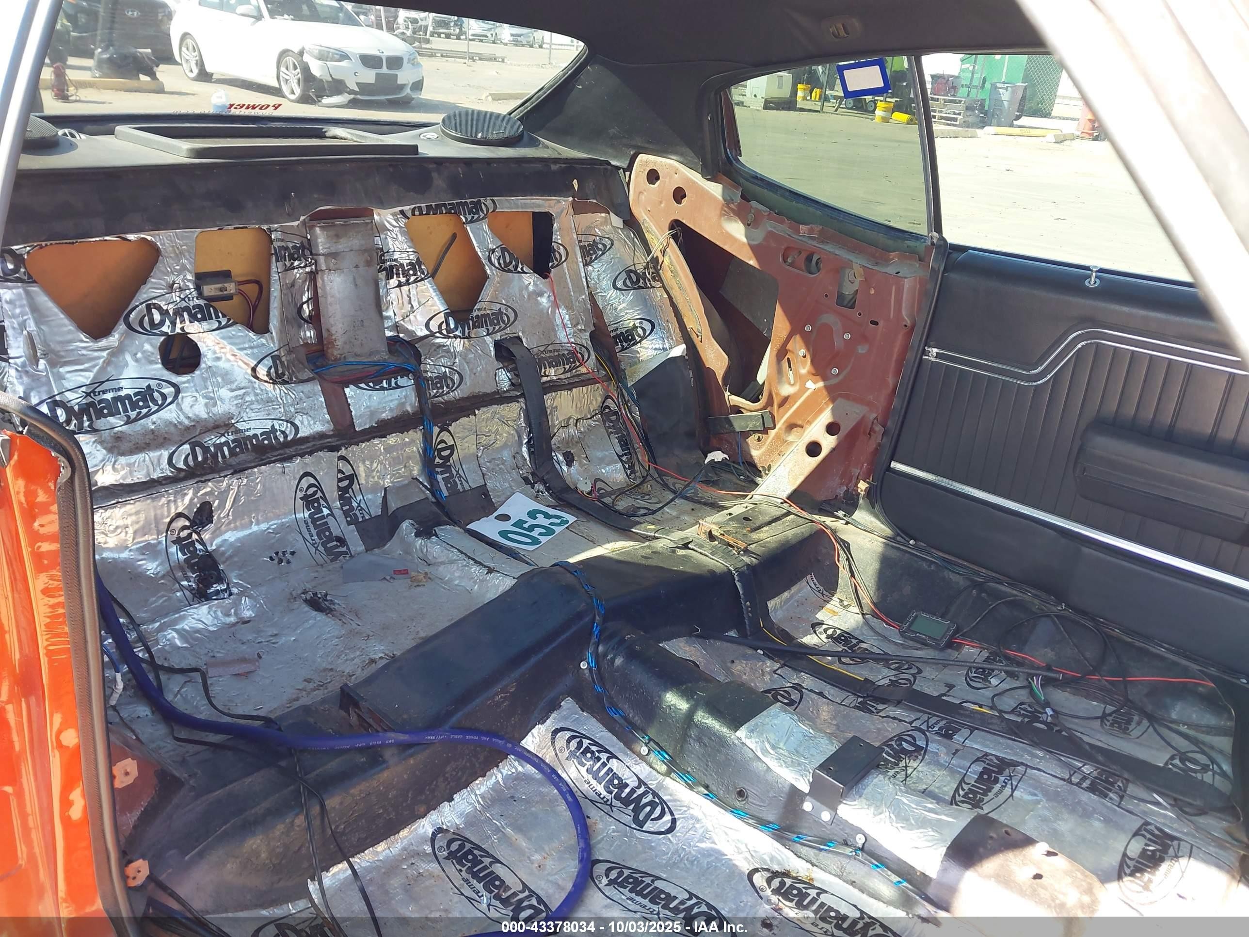 1971 Chev Chevelle   Оранжевый vin: 136371R143829    