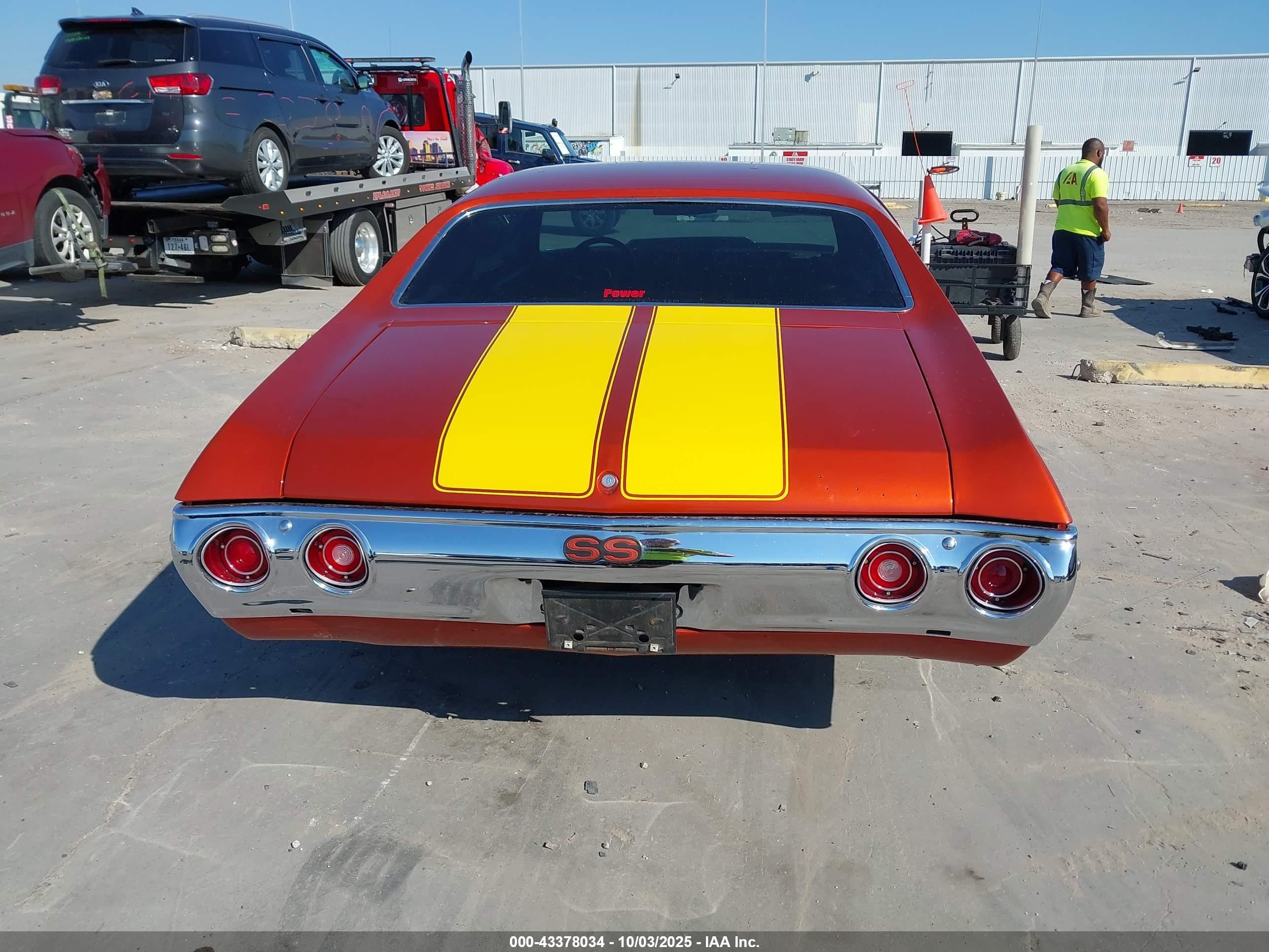 1971 Chev Chevelle   Оранжевый vin: 136371R143829    