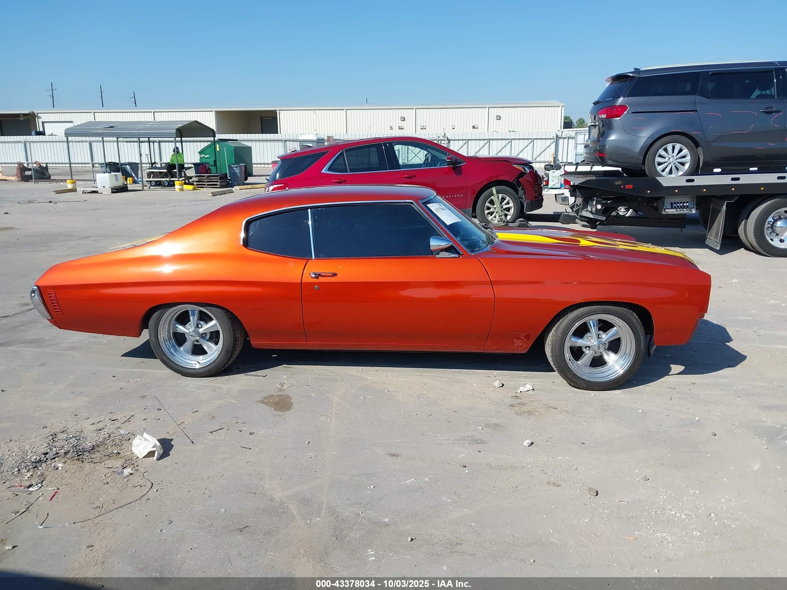 1971 Chev Chevelle   Оранжевый vin: 136371R143829    