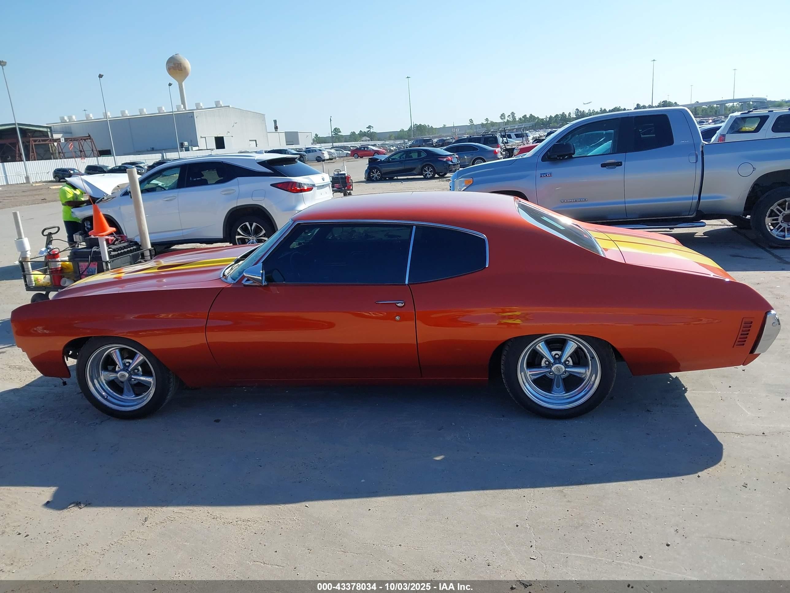 1971 Chev Chevelle   Оранжевый vin: 136371R143829    