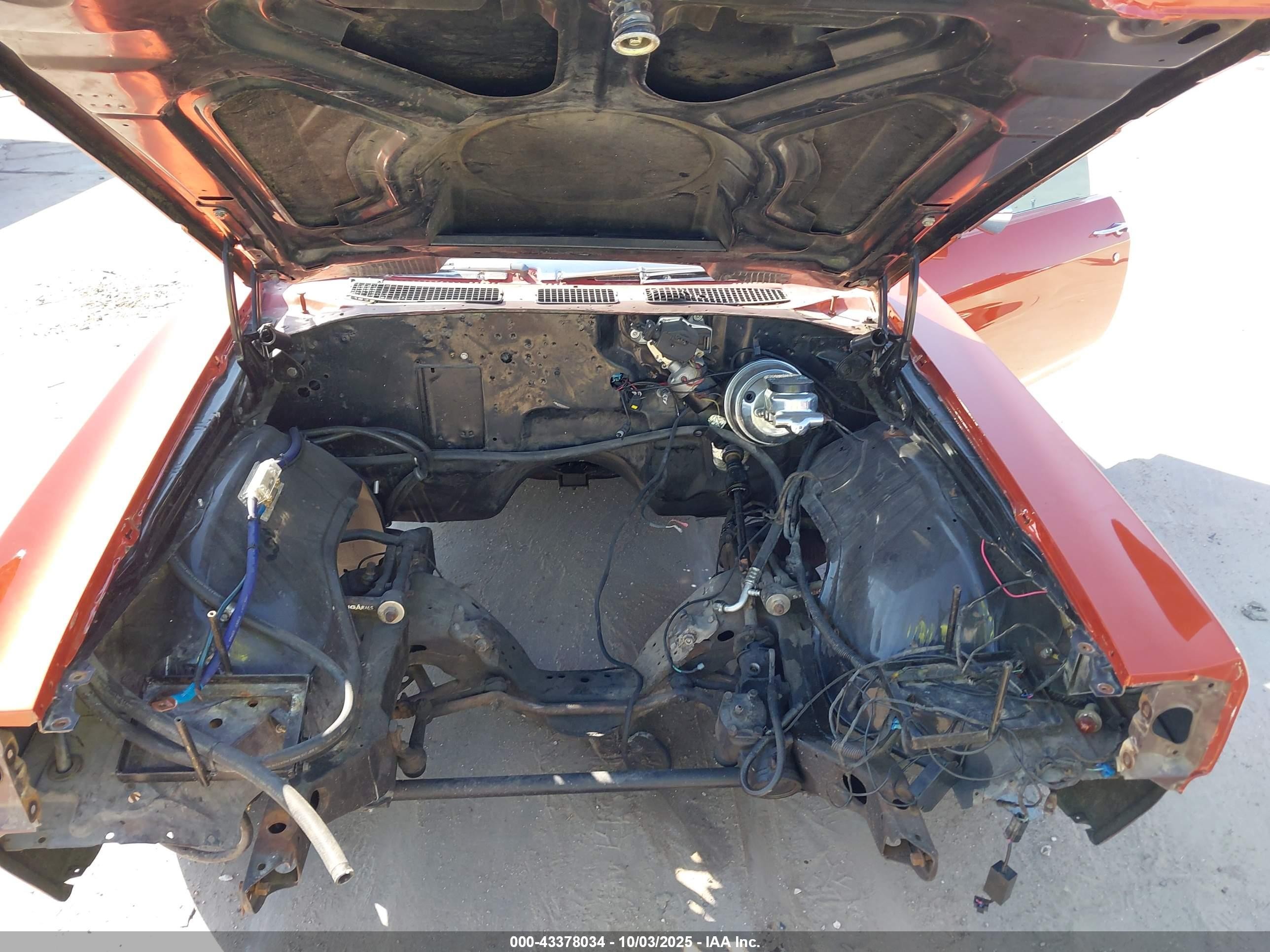 1971 Chev Chevelle   Оранжевый vin: 136371R143829    