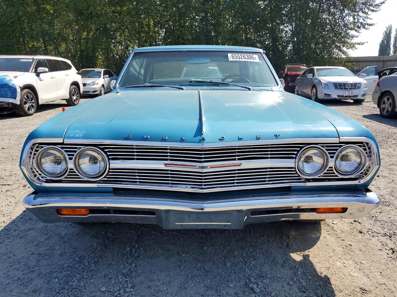 1965 Chevrolet Chevelle Malibu Ss Синий vin: 136375Z137491