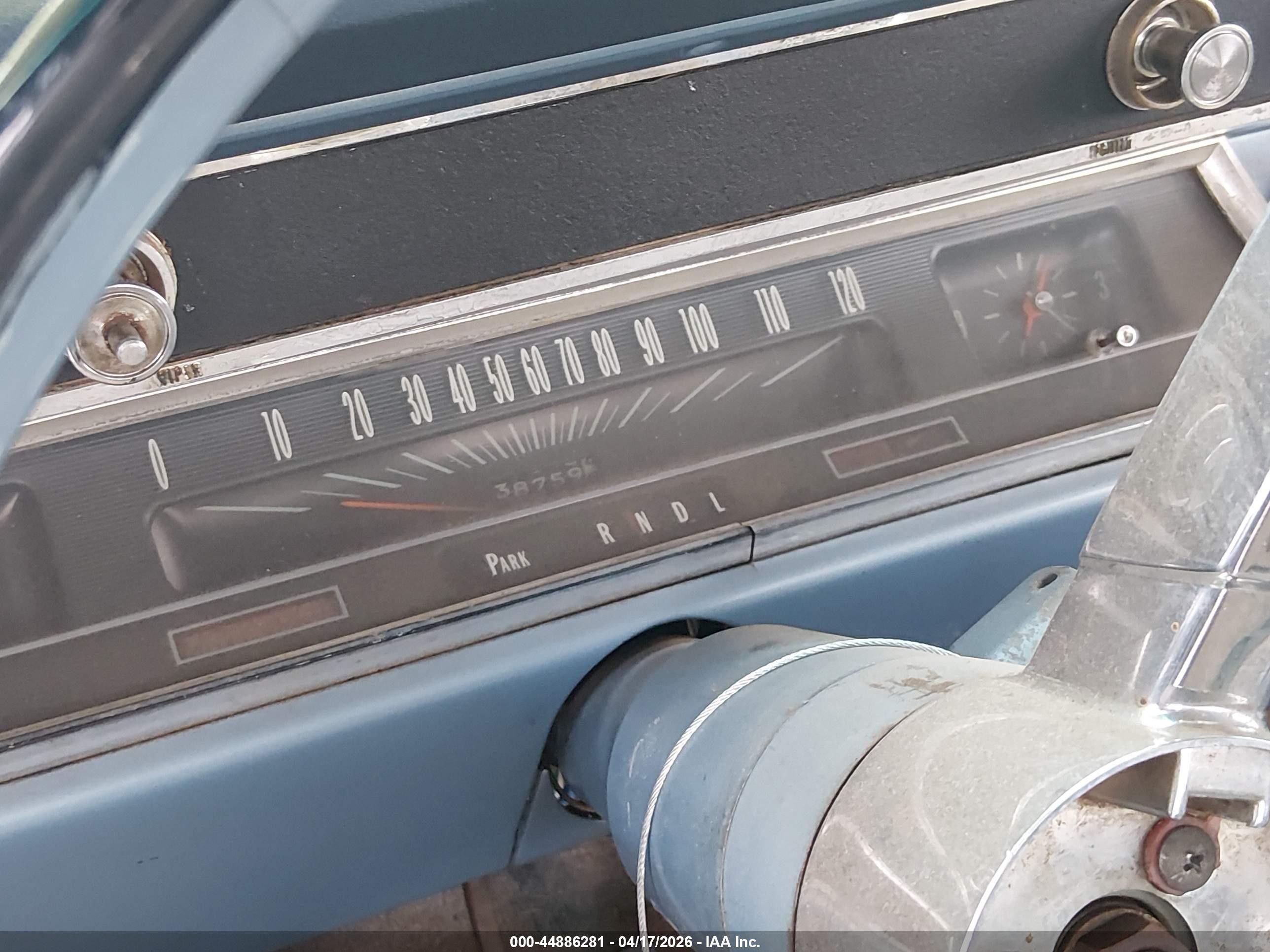 1966 Chevrolet Chevel   Синий vin: 136396K122964    