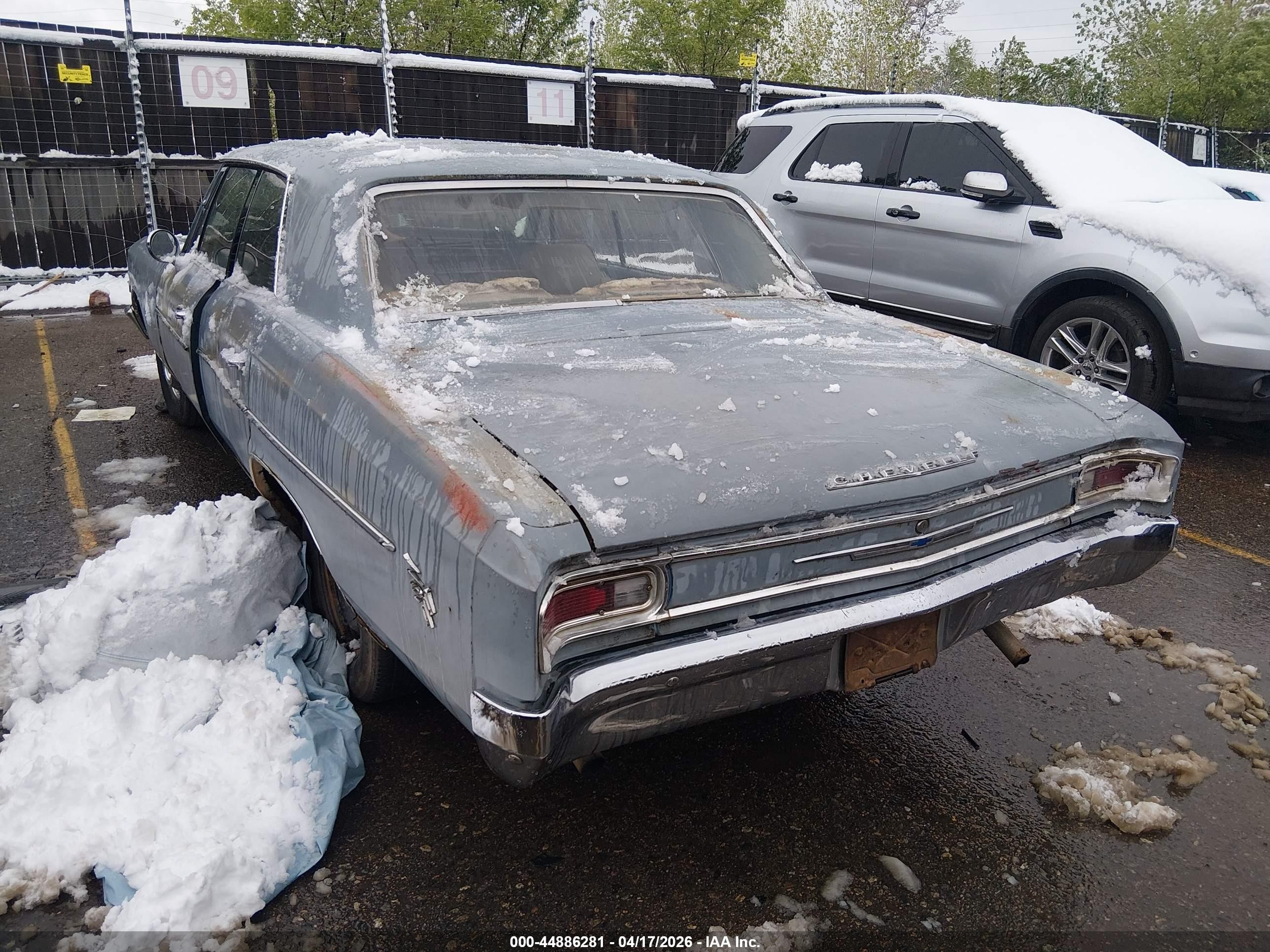 1966 Chevrolet Chevel   Синий vin: 136396K122964    