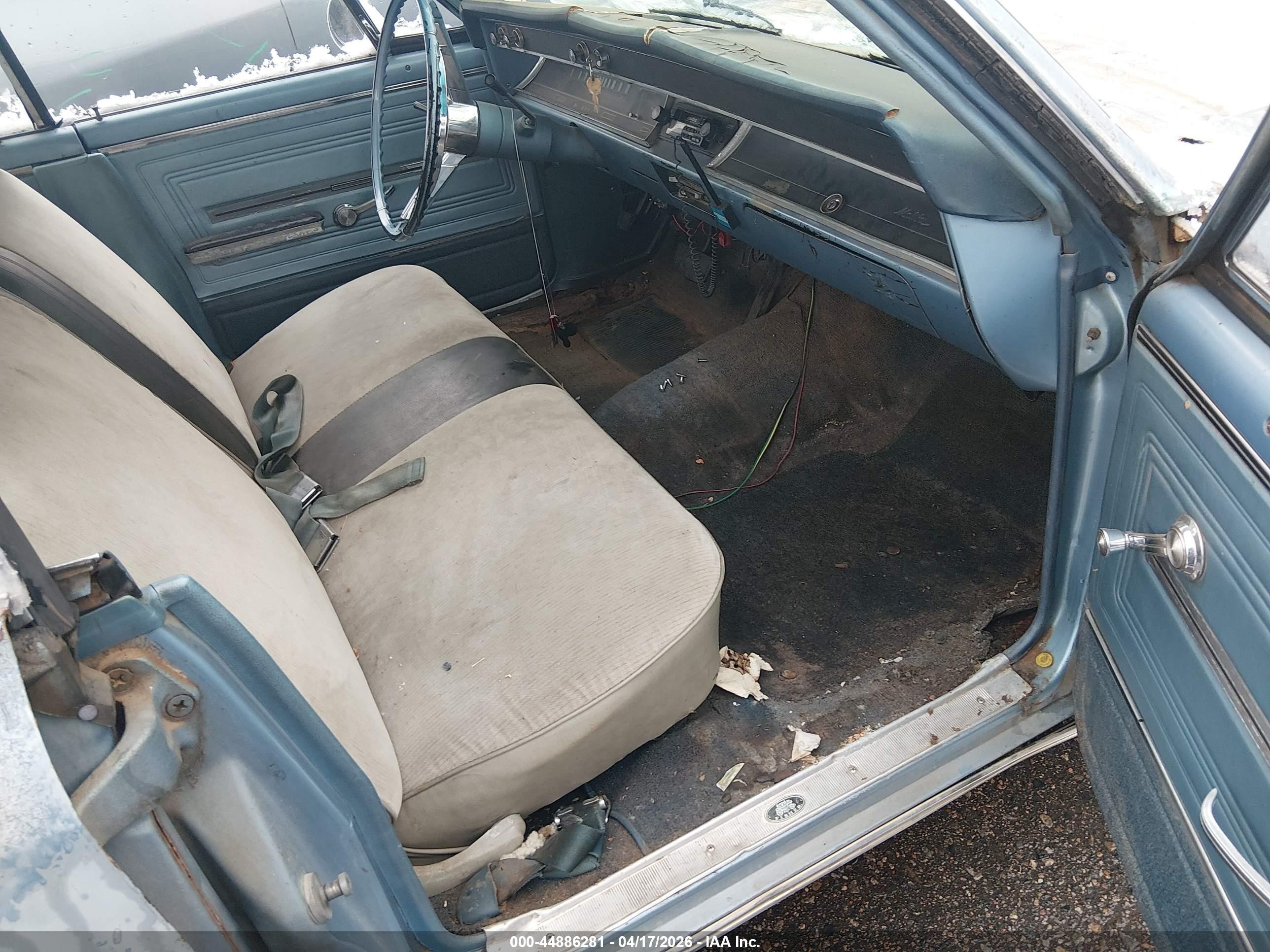 1966 Chevrolet Chevel   Синий vin: 136396K122964    