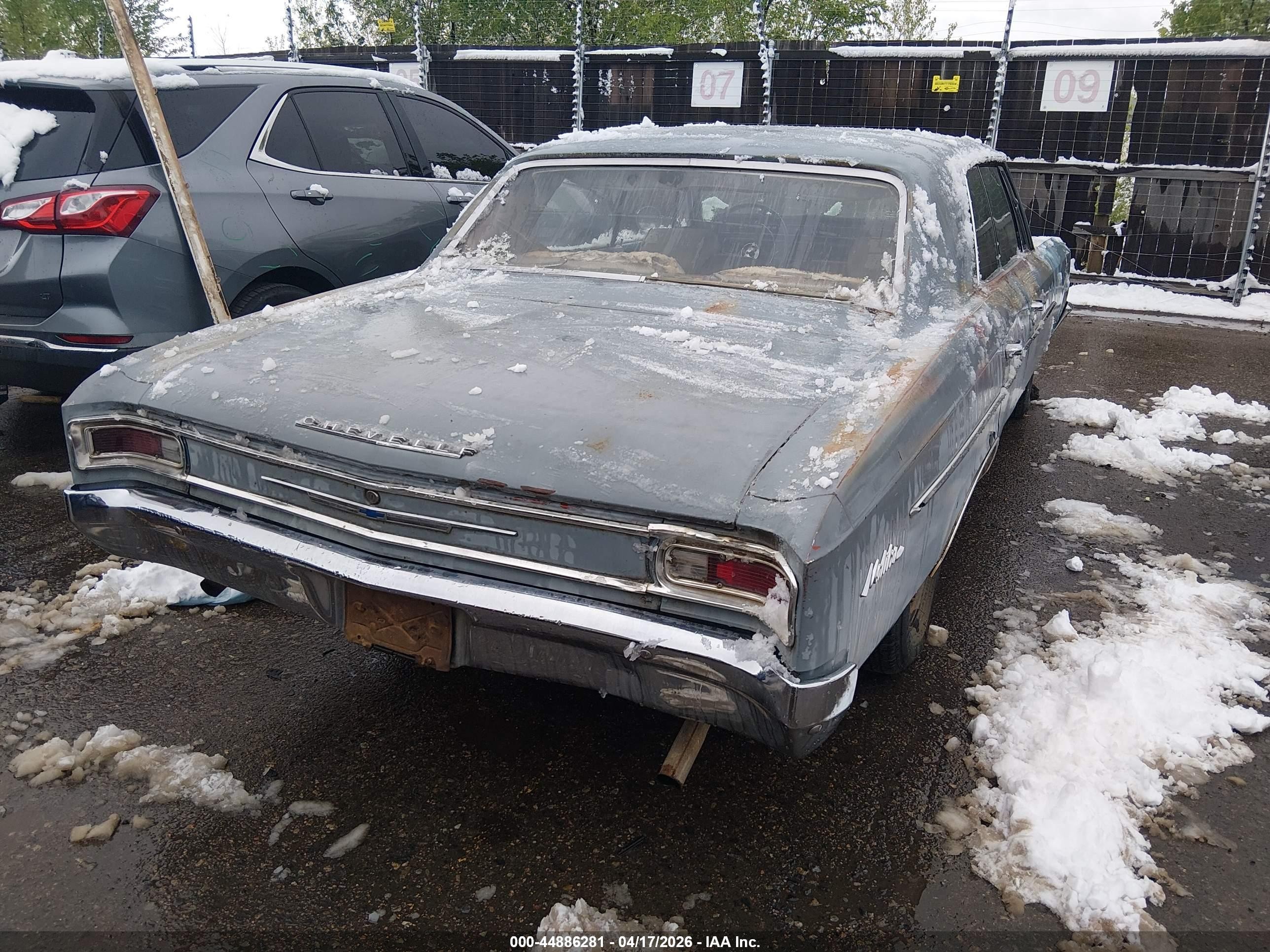 1966 Chevrolet Chevel   Синий vin: 136396K122964    