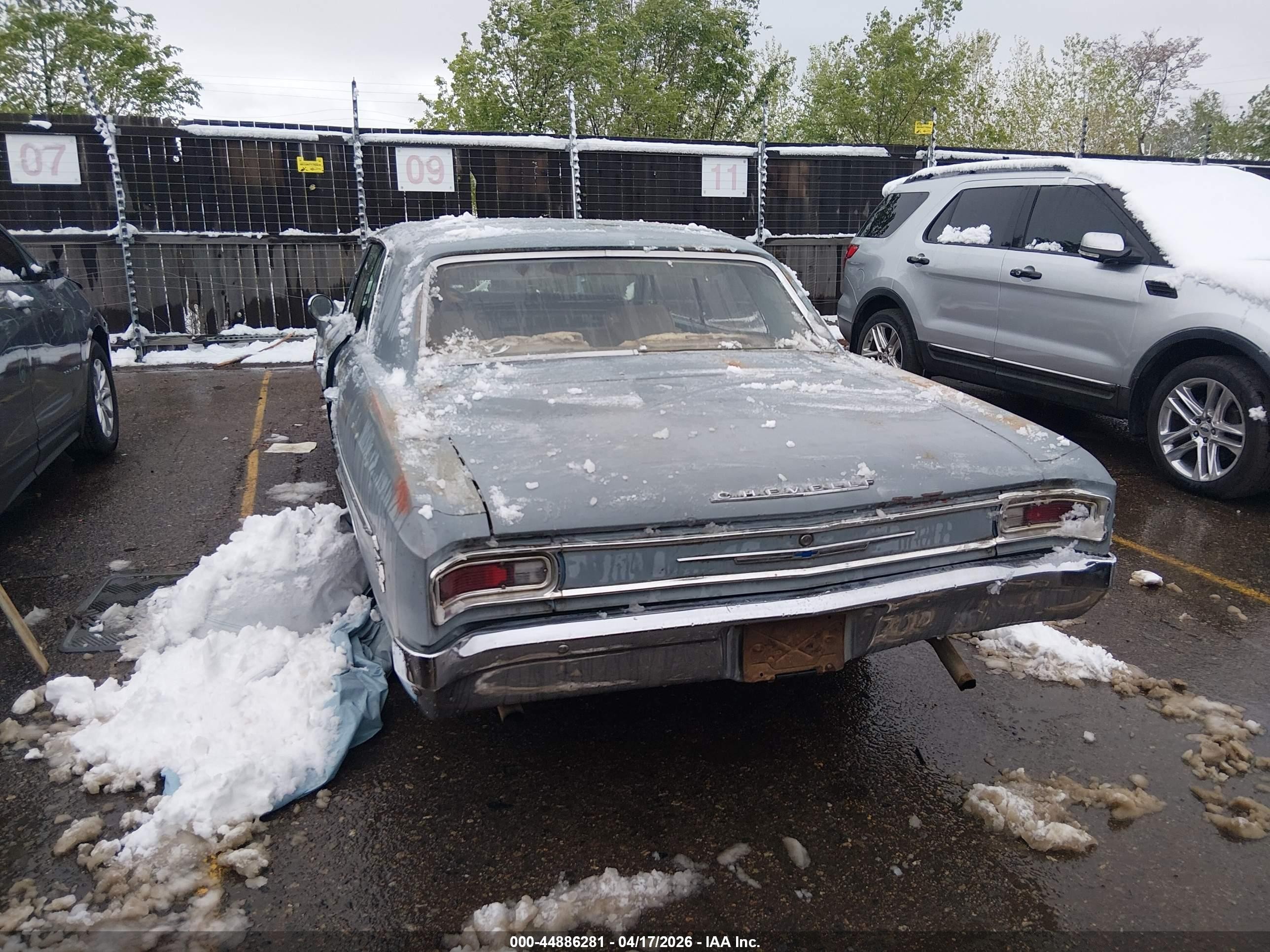 1966 Chevrolet Chevel   Синий vin: 136396K122964    