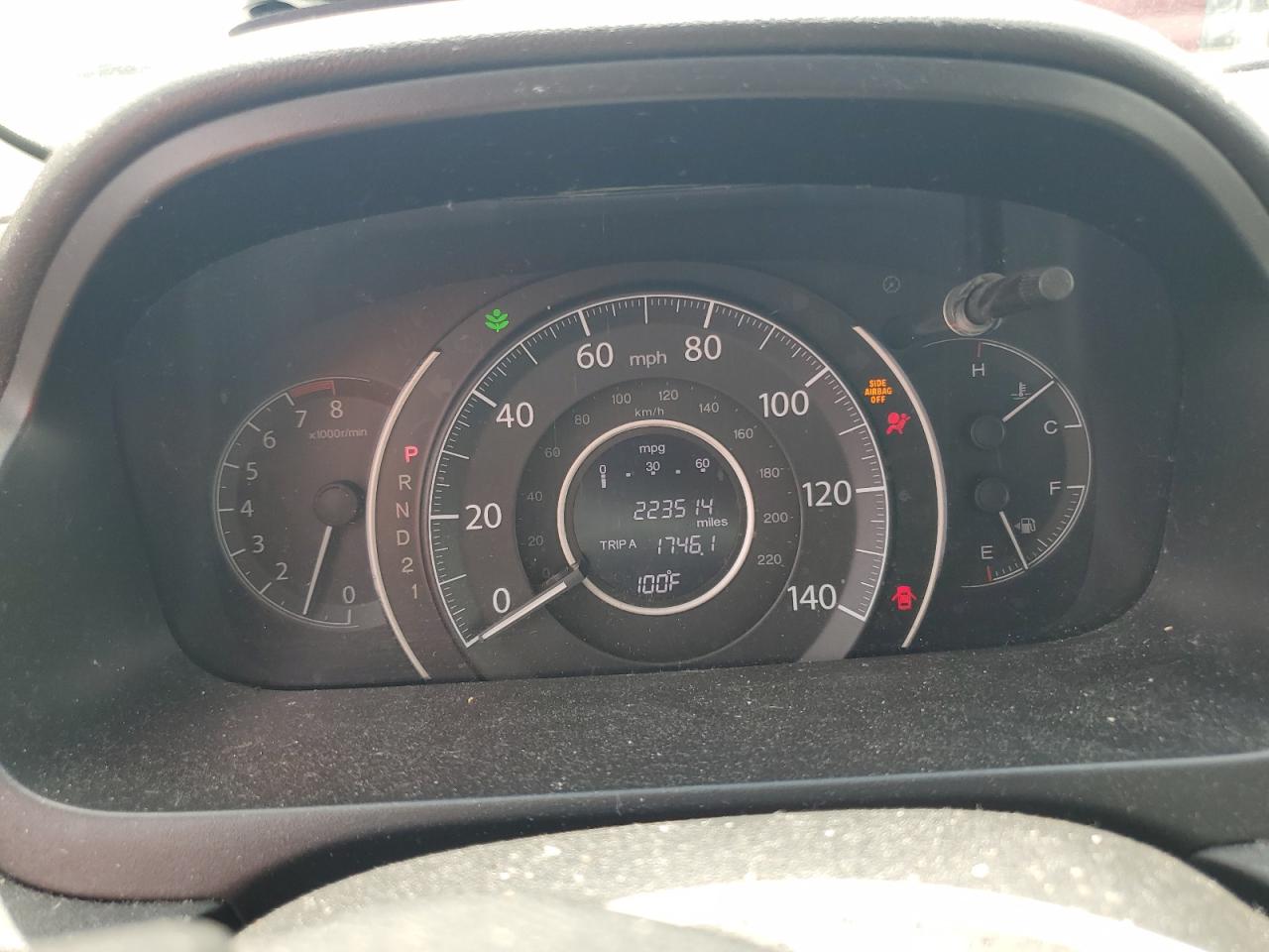 2012 Honda Cr-v Lx White vin: 5J6RM3H39CL020188
