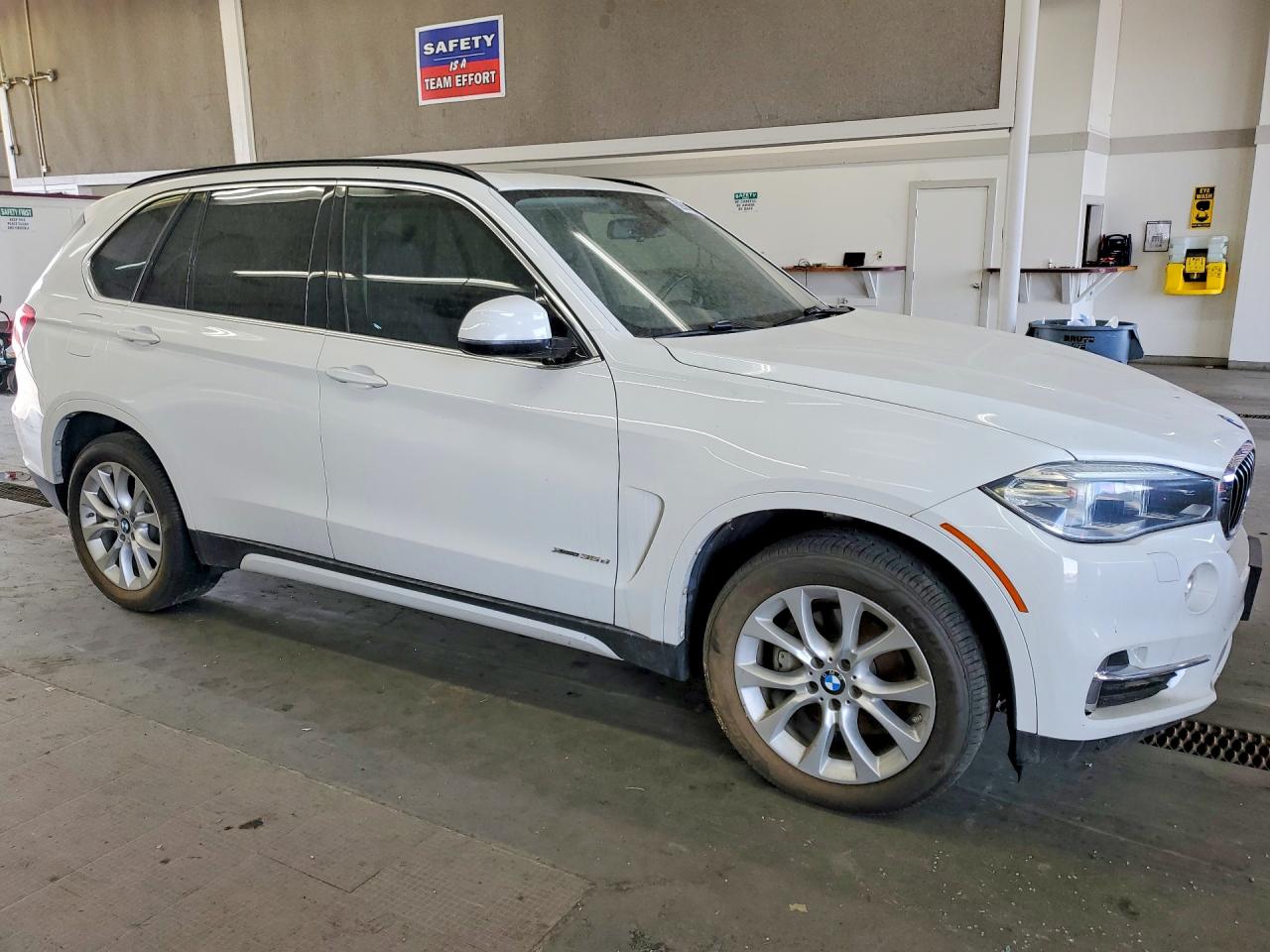 2015 Bmw X5 Xdrive35d White vin: 5UXKS4C56F0N07784