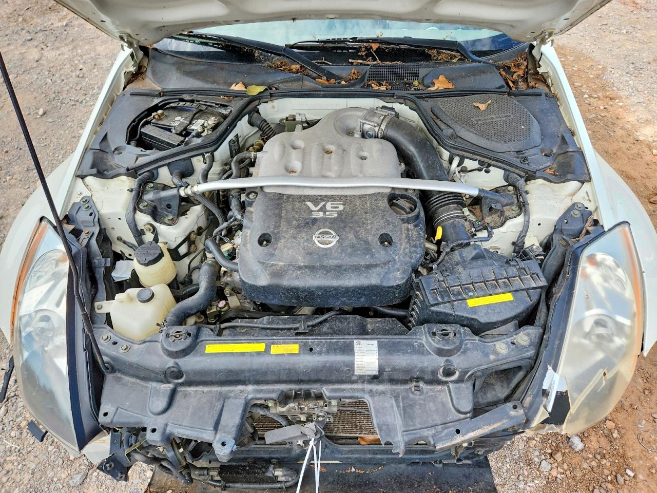 2004 Nissan 350z Roadster Белый vin: JN1AZ36A94T010318