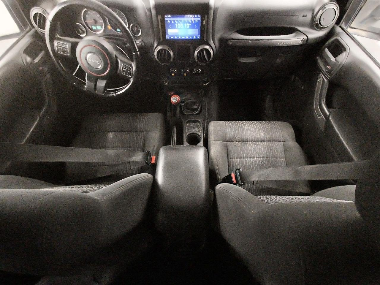 2012 Jeep Wrangler Sport Black vin: 1C4AJWAG5CL245590