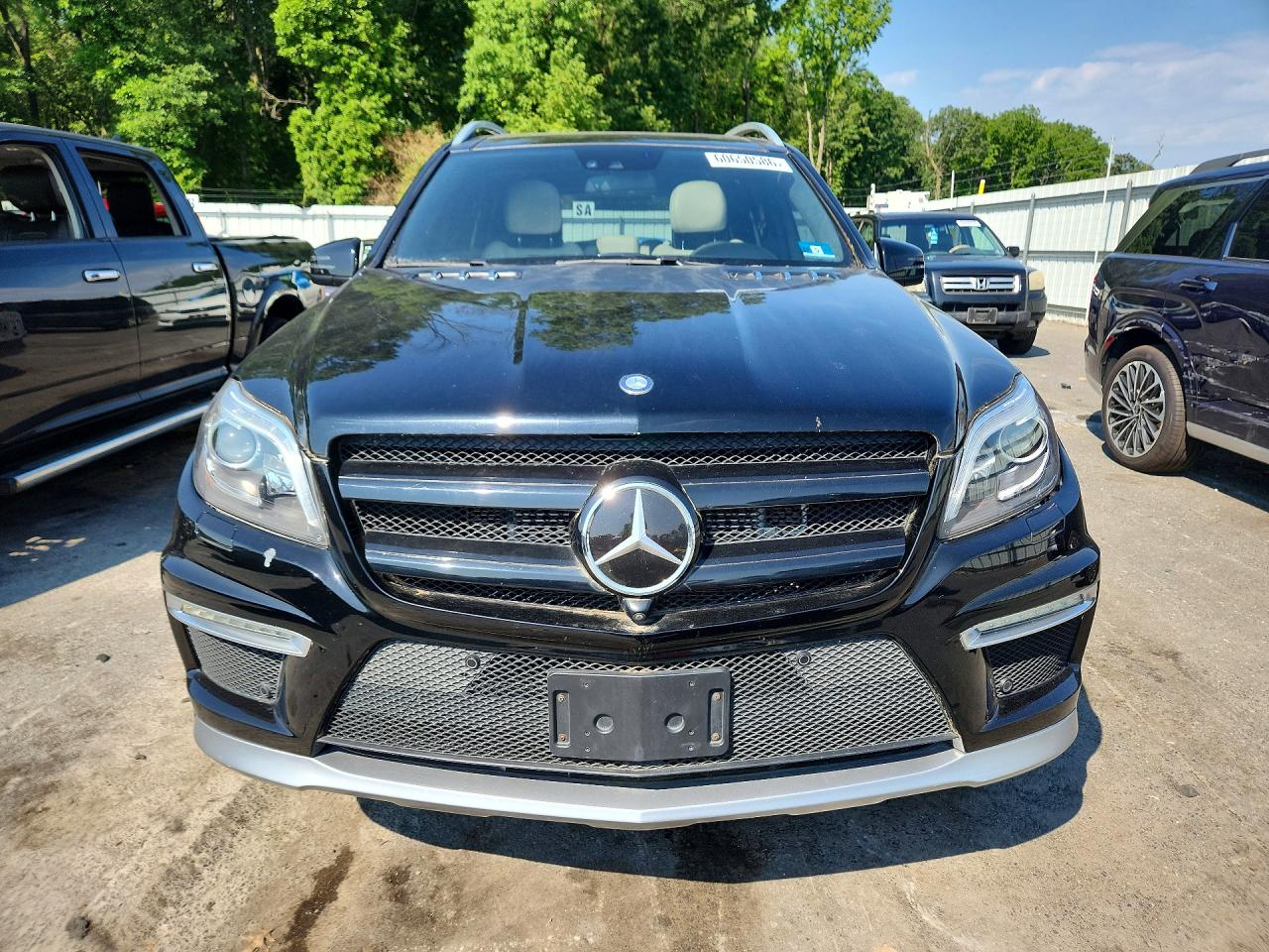 2015 Mercedes-benz Gl 63 Amg Black vin: 4JGDF7EE1FA489228