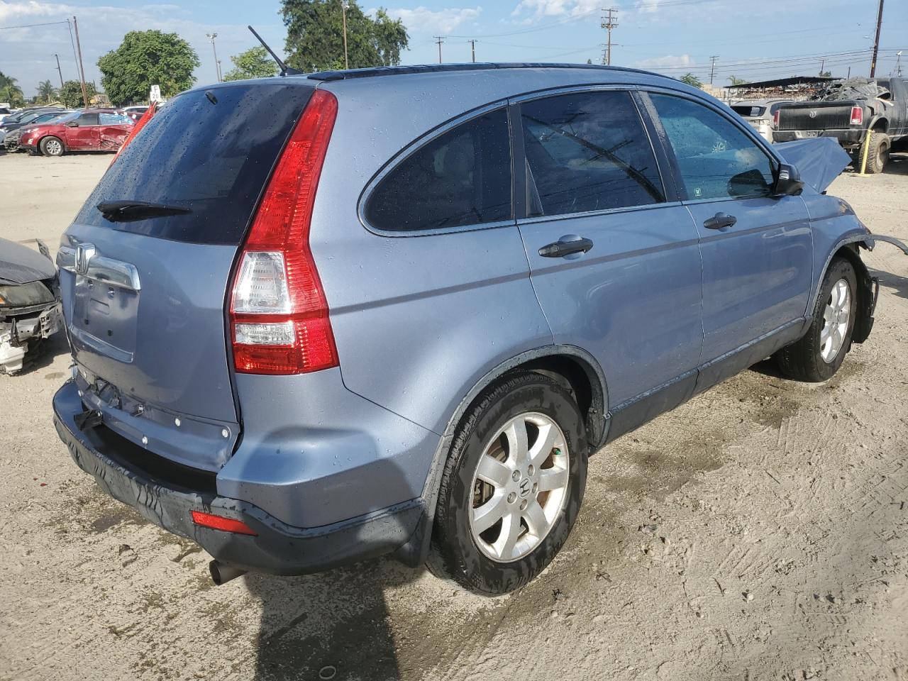 2008 Honda Cr-v Ex Синий vin: JHLRE38558C010739