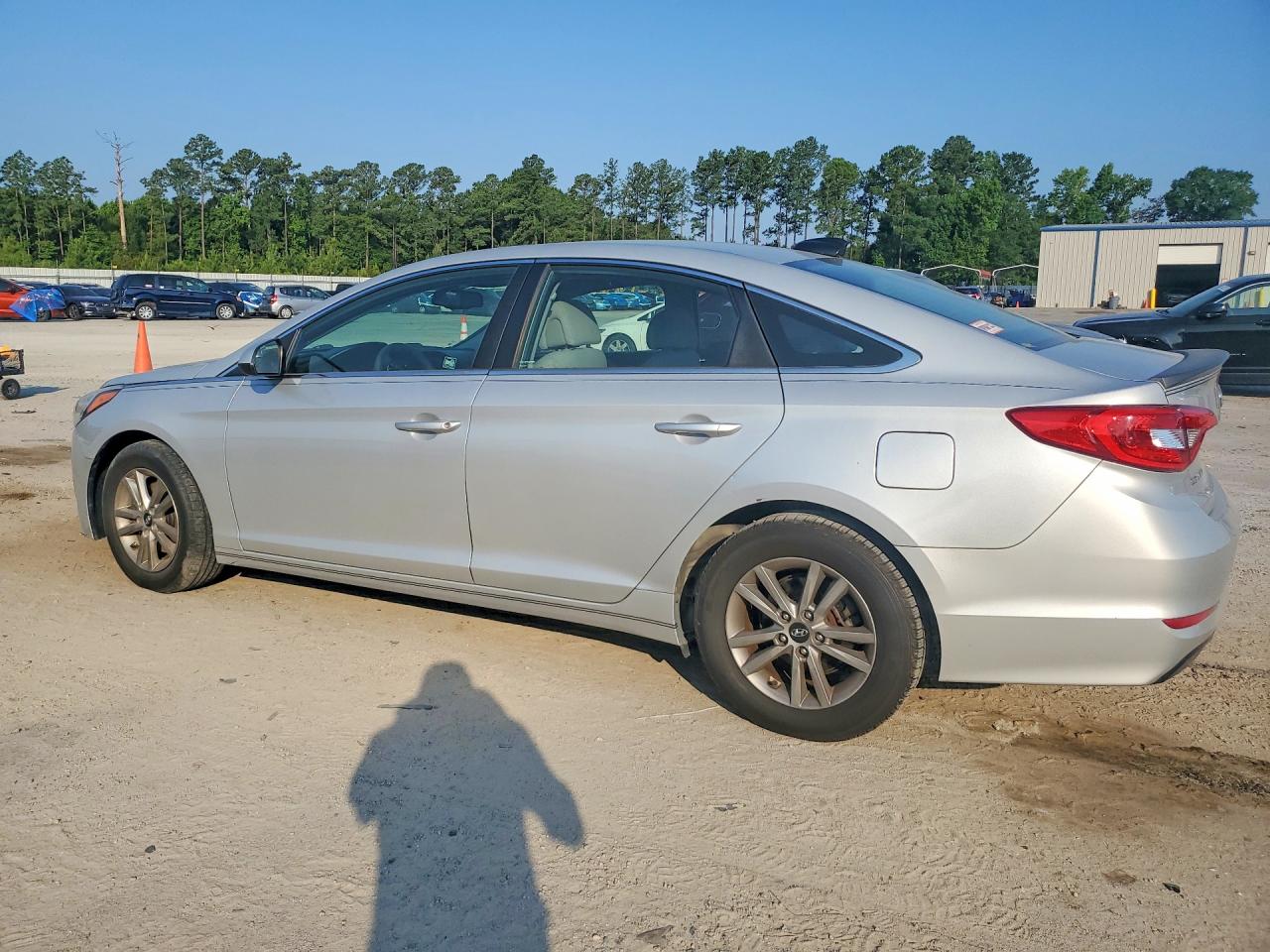 2016 Hyundai Sonata Se Серебряный vin: 5NPE24AF3GH339472