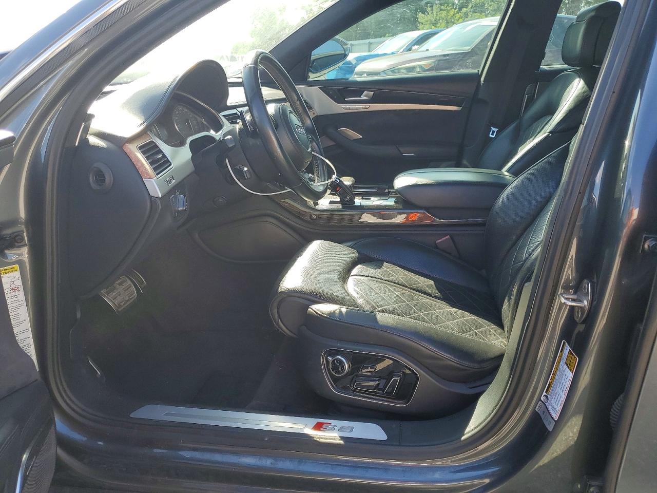 2014 Audi S8 Quattro Gray vin: WAUD2AFD1EN007994
