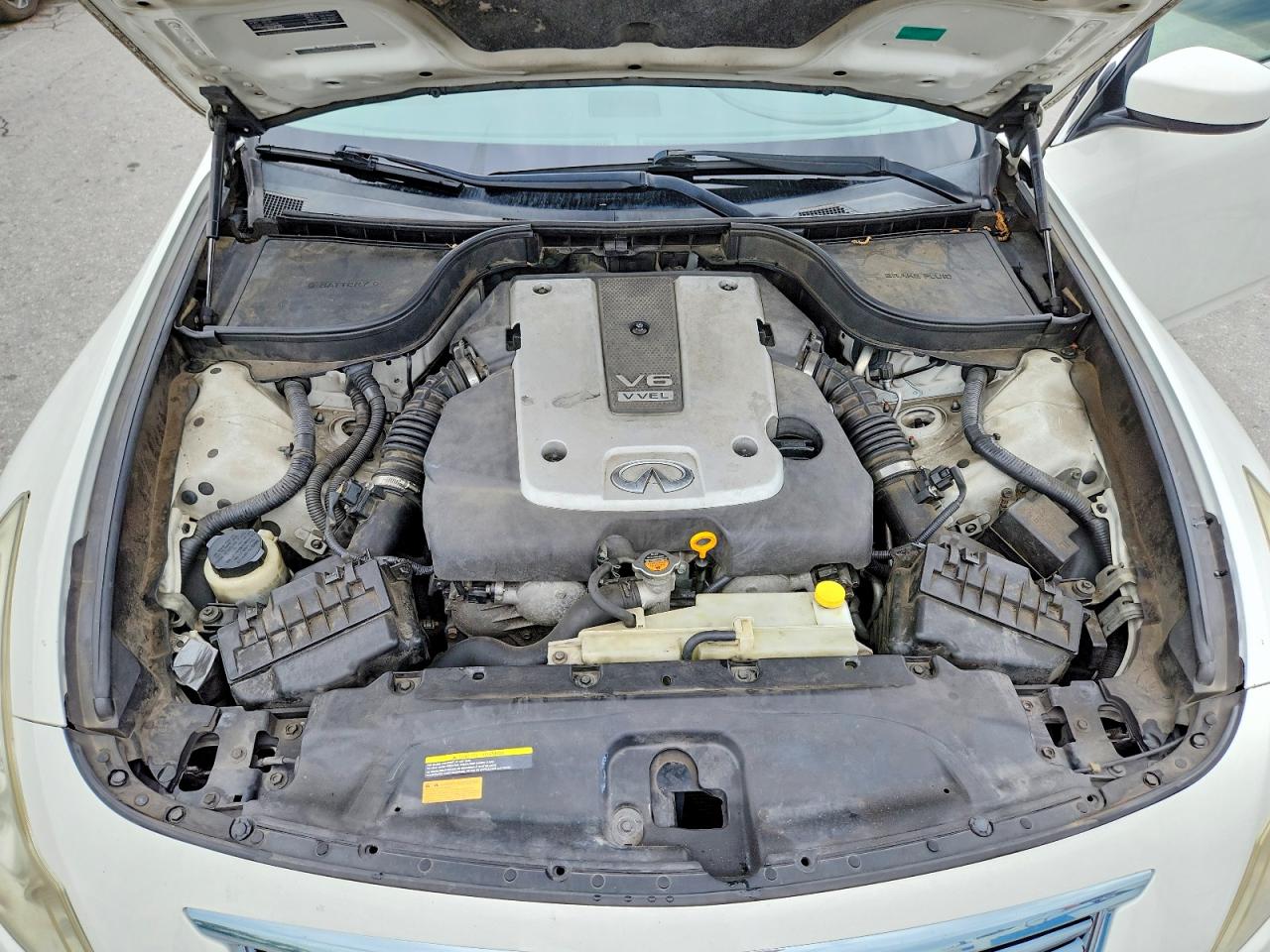 2013 Infiniti G37 Sedan X White vin: JN1CV6AR7DM357112