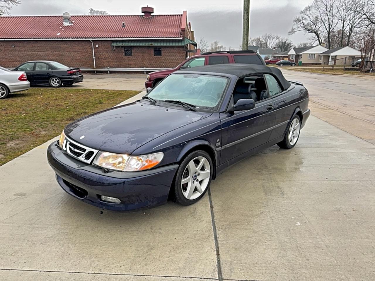 2003 Saab 9-3 Se Blue vin: YS3DF78K237010841