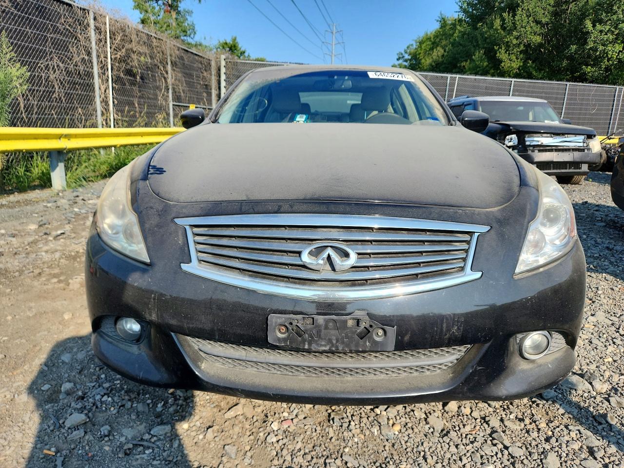 2011 Infiniti G25 Sedan X Black vin: JN1DV6AR5BM651495