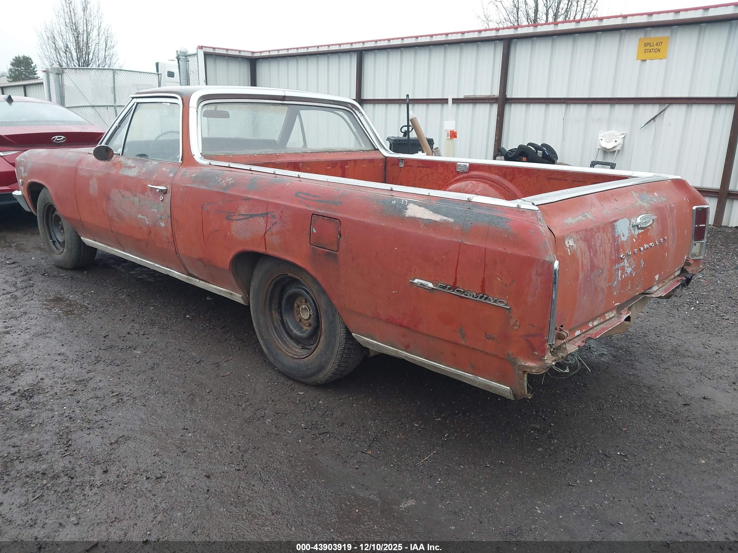 1966 Chevrolet El Camino   Красный vin: 136806K181546    