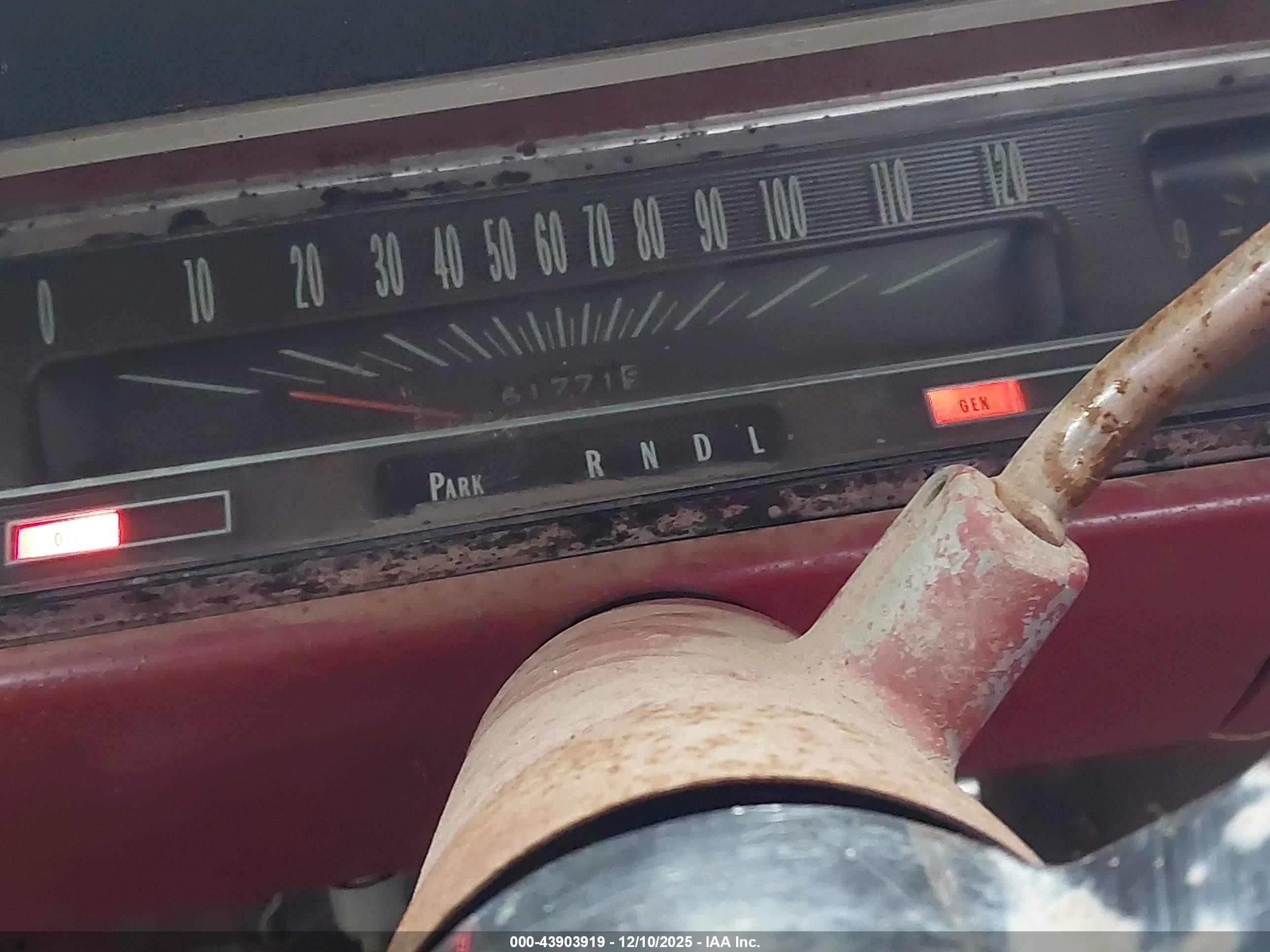 1966 Chevrolet El Camino   Красный vin: 136806K181546    