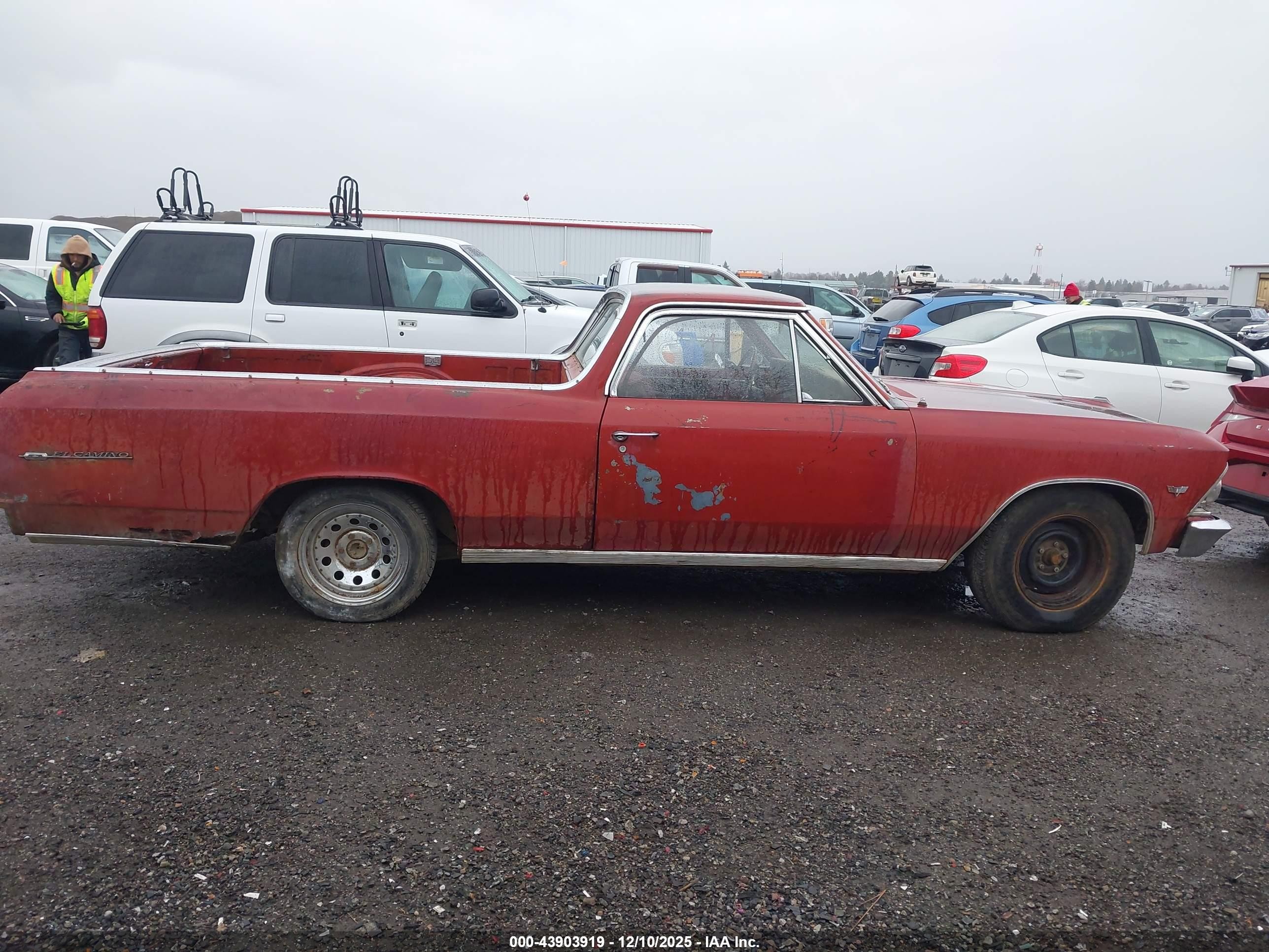 1966 Chevrolet El Camino   Красный vin: 136806K181546    
