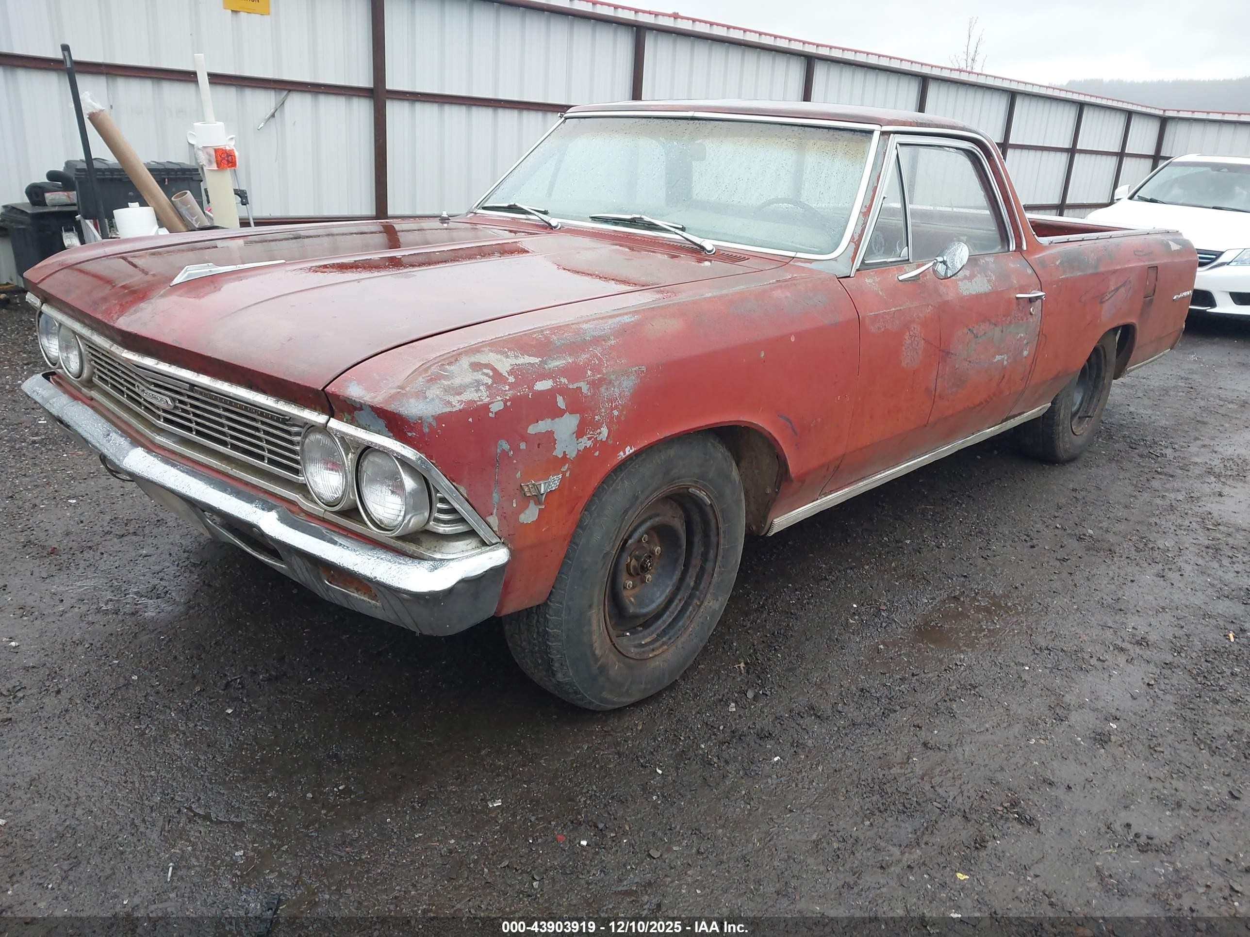 1966 Chevrolet El Camino   Красный vin: 136806K181546    