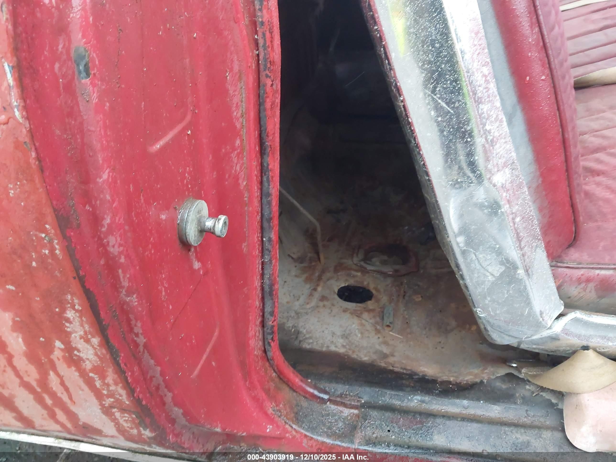1966 Chevrolet El Camino   Красный vin: 136806K181546    