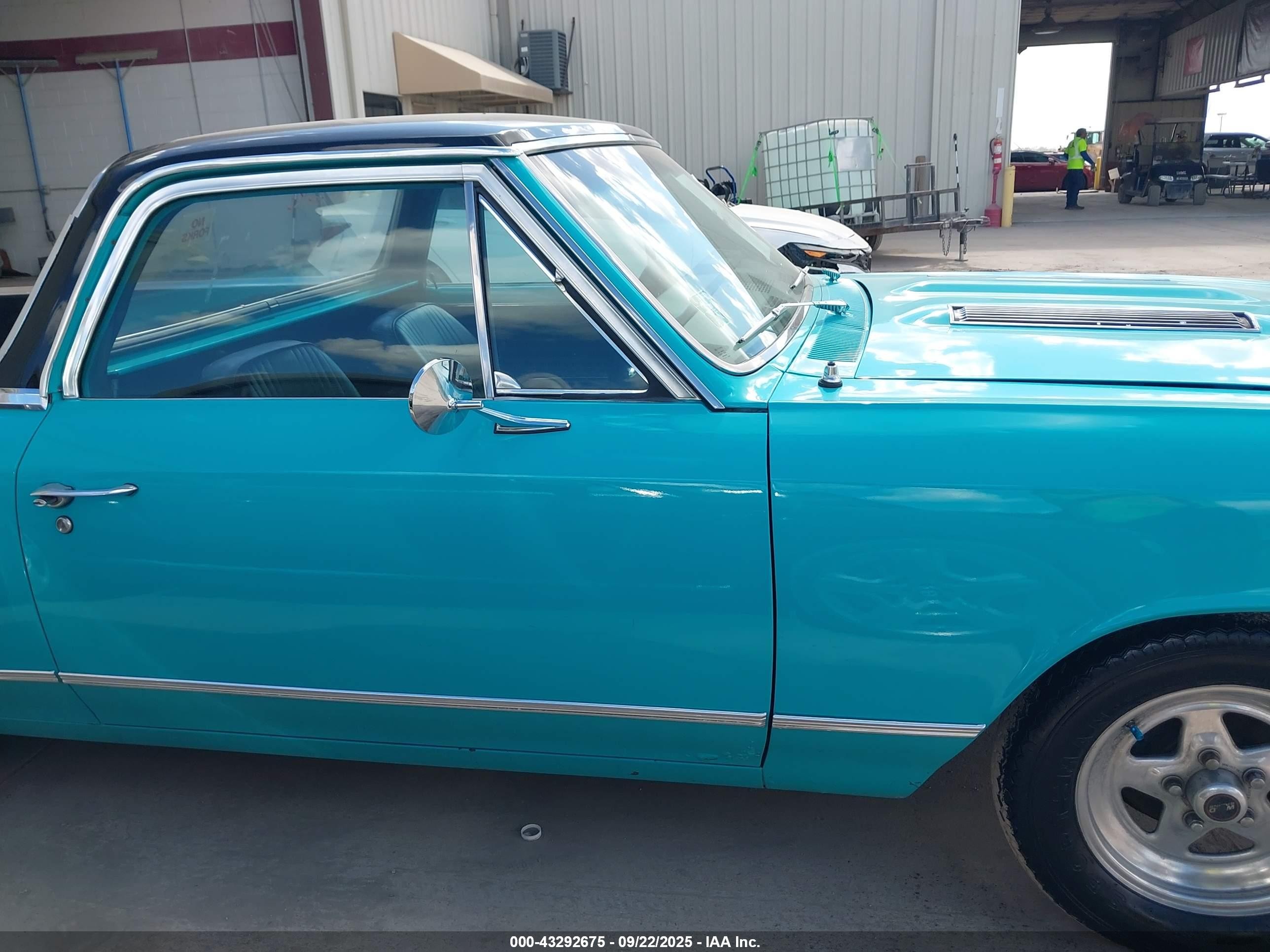 1967 Chevrolet El Camino   Синий vin: 136807711976     