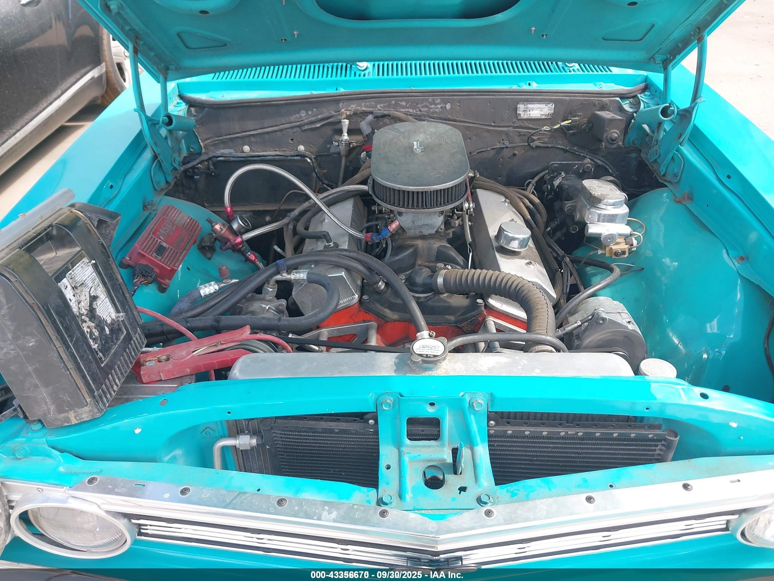 1967 Chevrolet El Camino   Синий vin: 136807711976     